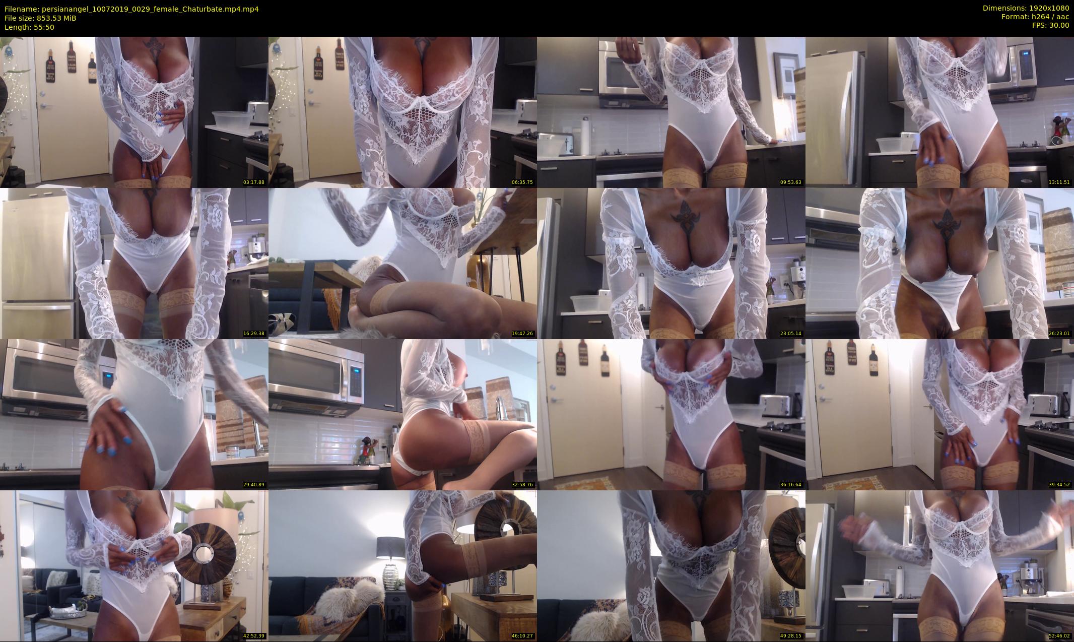 persianangel — 56 minute Chaturbate female cam show recording, 1080p, Jul 10, 2019