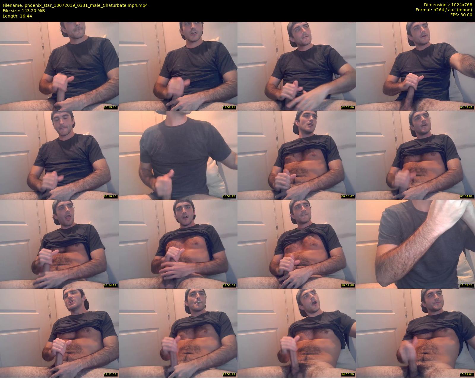 phoenix_star — 17 minute Chaturbate male cam show recording, 720p, Jul 10, 2019