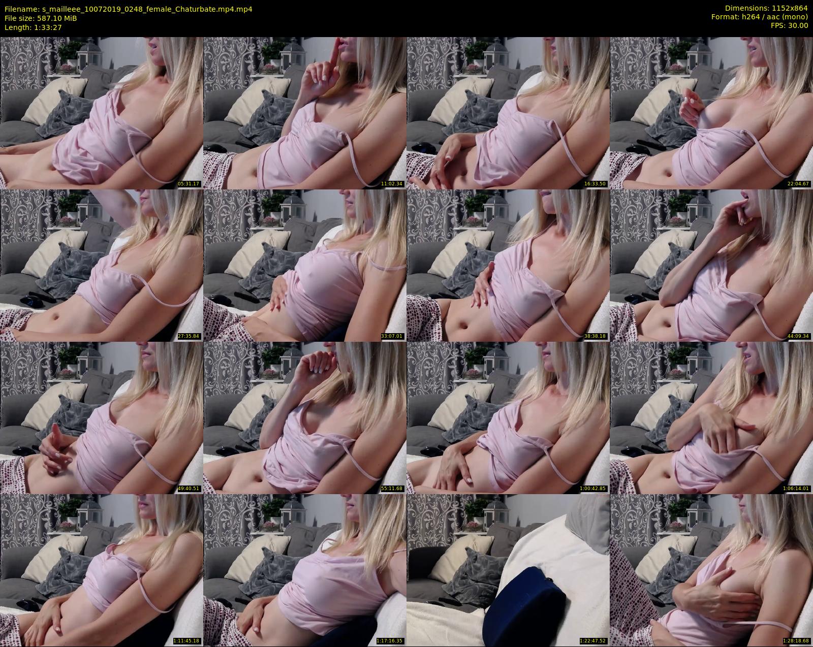 s_mailleee — 94 minute Chaturbate female cam show recording, 720p, Jul 10, 2019