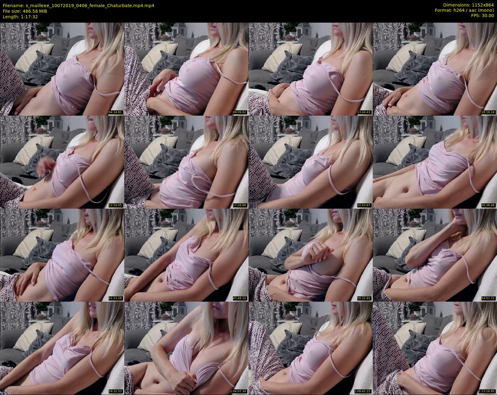 s_mailleee — 78 minute Chaturbate female cam show recording, 720p, Jul 10, 2019
