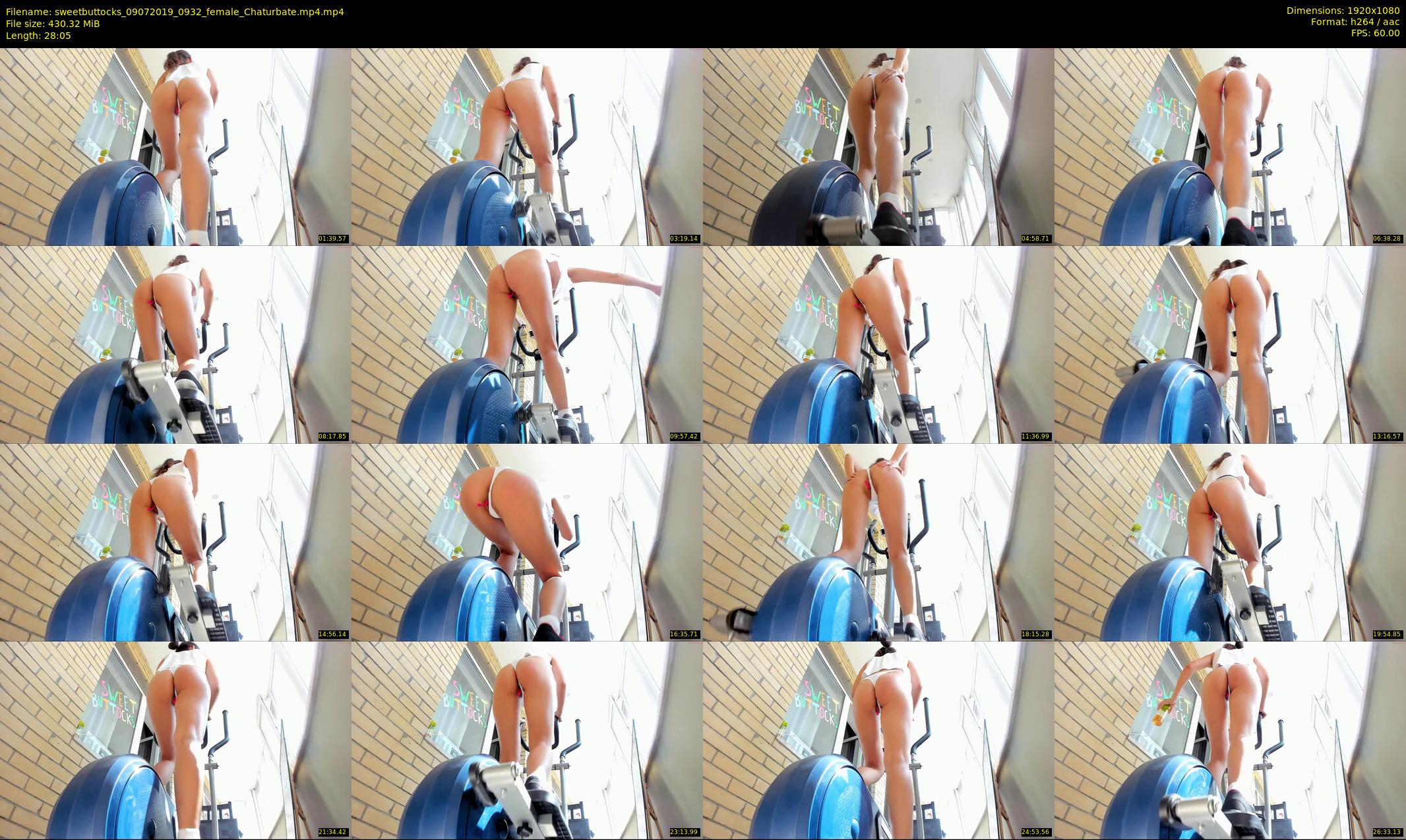 sweetbuttocks — 29 minute Chaturbate female cam show recording, 1080p, Jul 9, 2019
