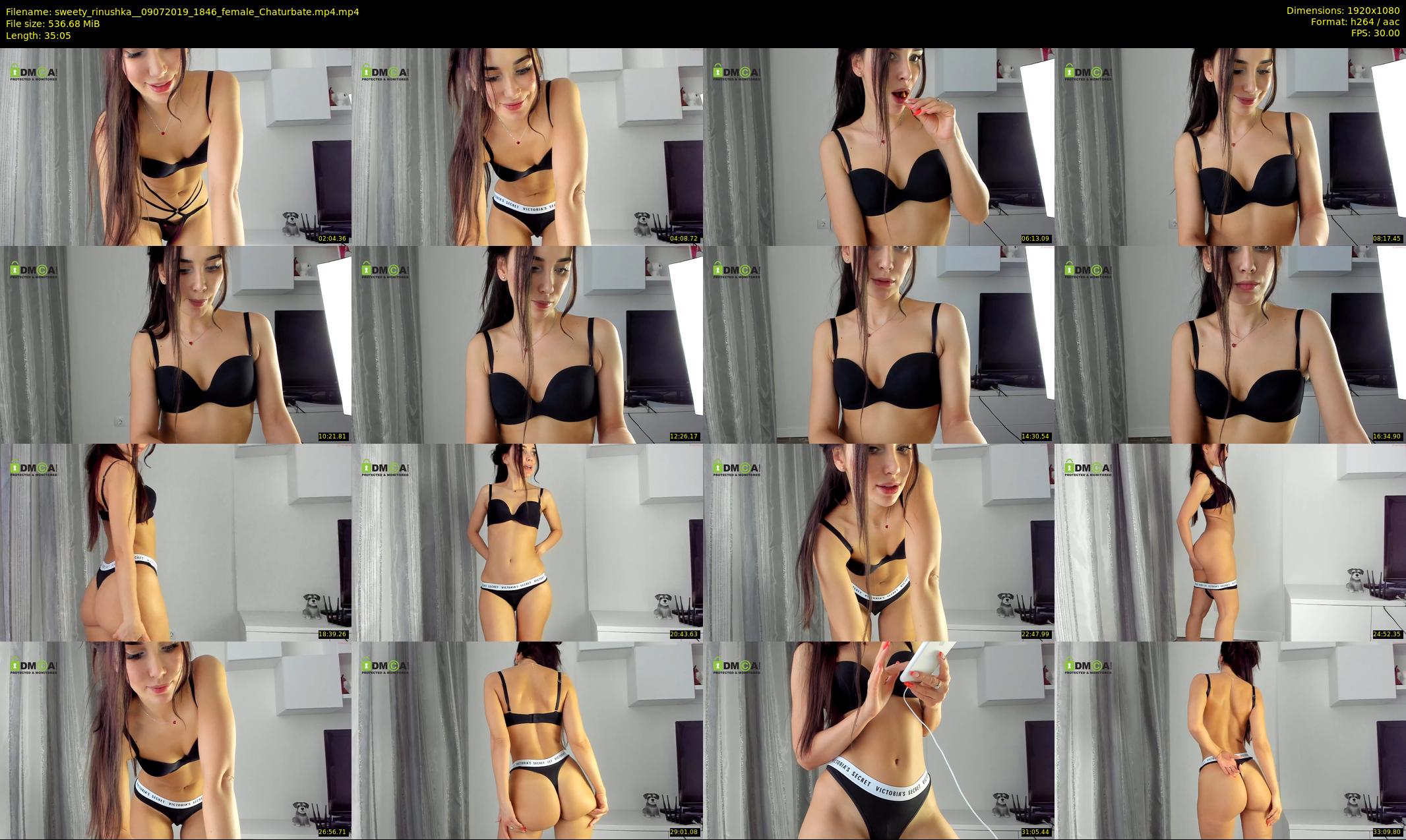 sweety_rinushka_ — 36 minute Chaturbate female cam show recording, 1080p, Jul 9, 2019