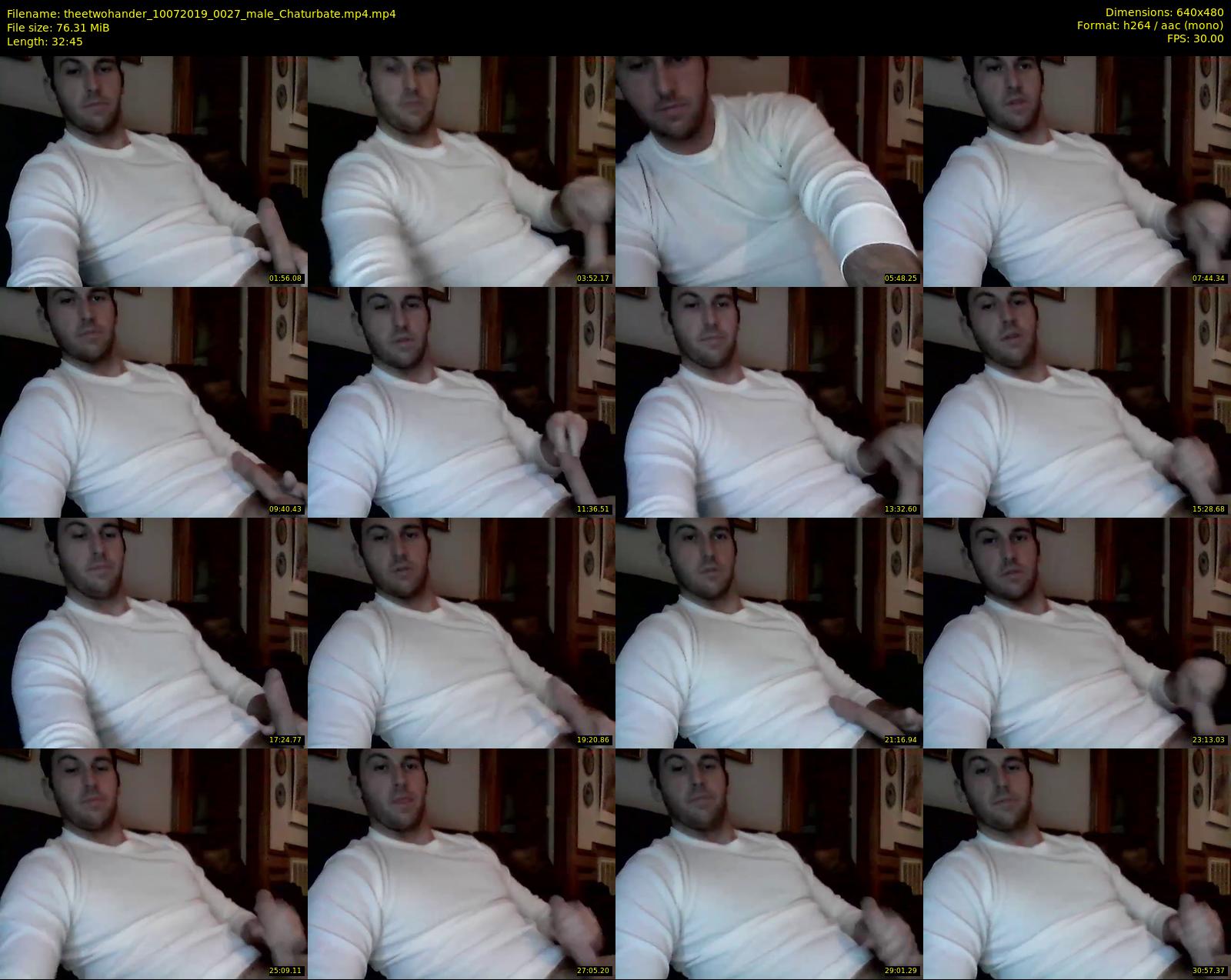 theetwohander — 33 minute Chaturbate male cam show recording, 480p, Jul 10, 2019