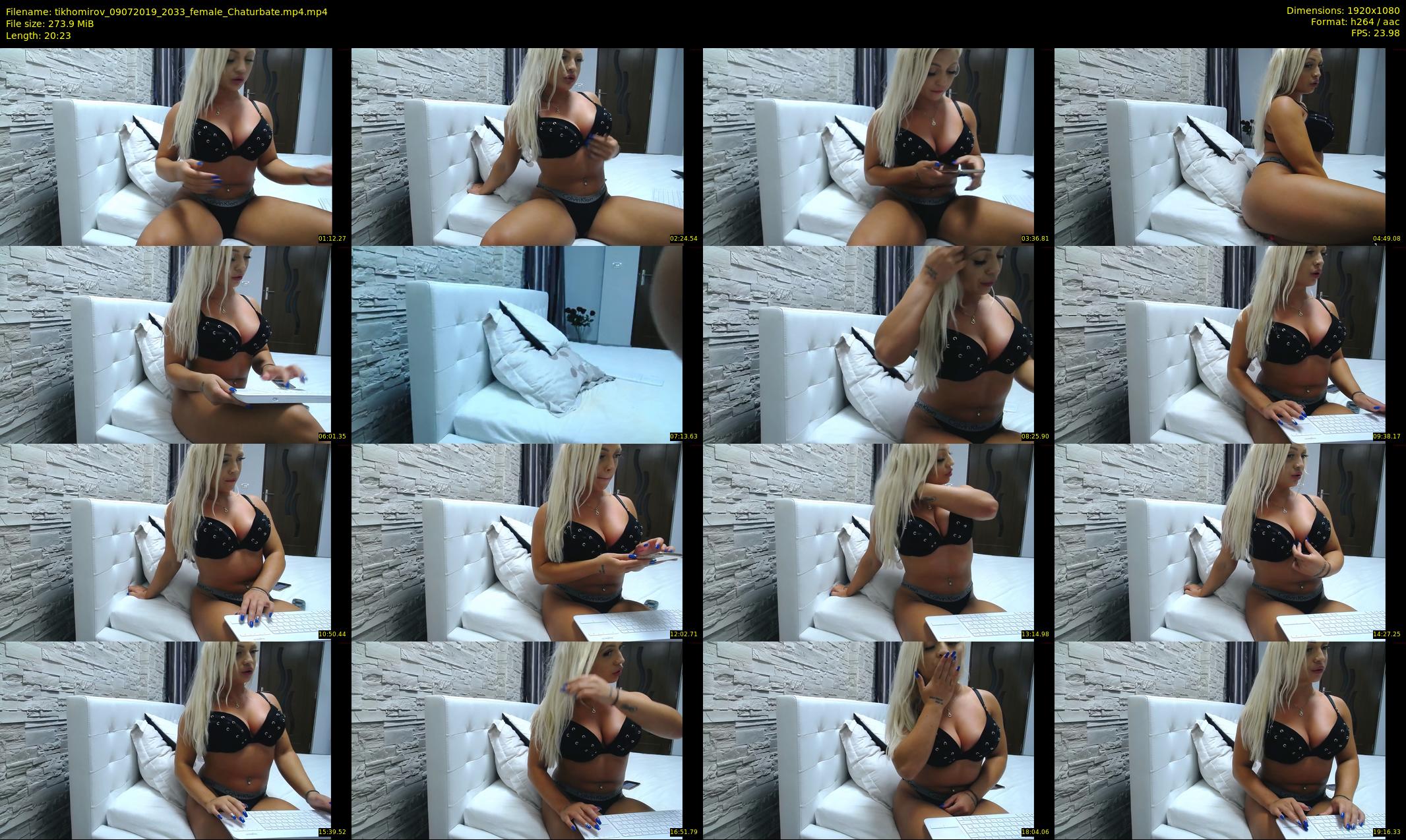 tikhomirov — 21 minute Chaturbate female cam show recording, 1080p, Jul 9, 2019
