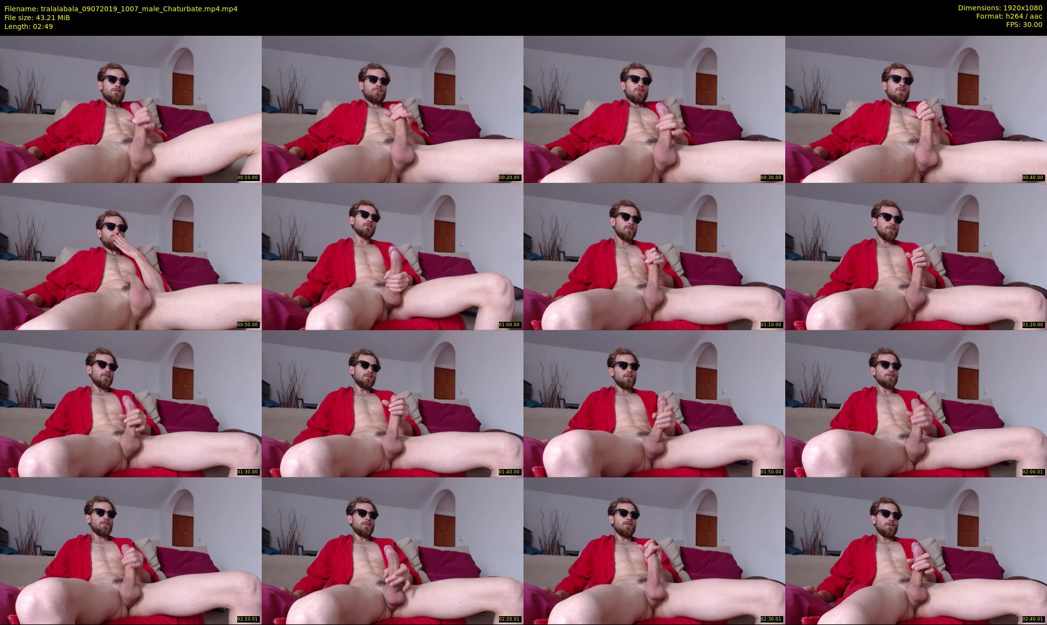 tralalabala — 3 minute Chaturbate male cam show recording, 1080p, Jul 9, 2019
