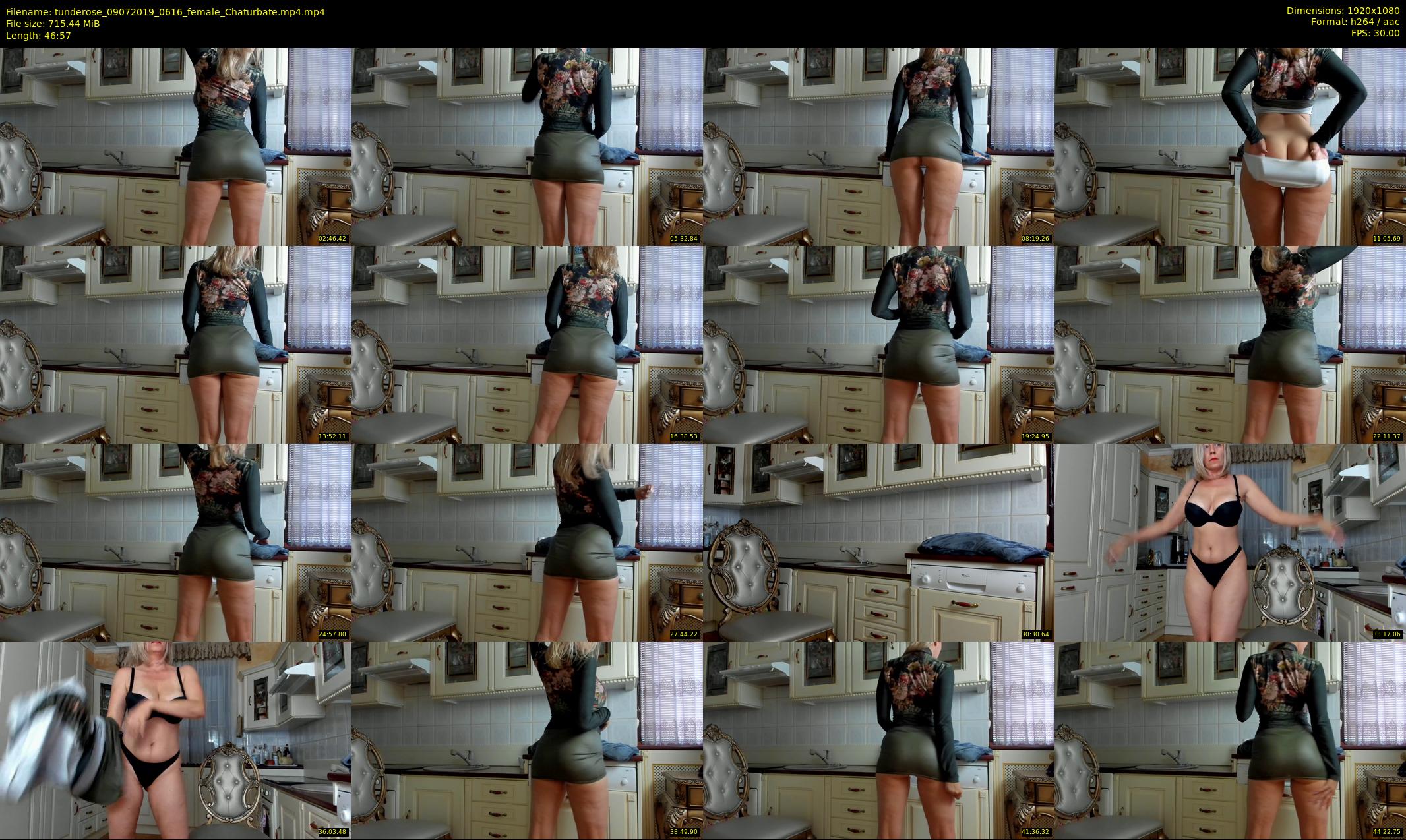 tunderose — 47 minute Chaturbate female cam show recording, 1080p, Jul 9, 2019