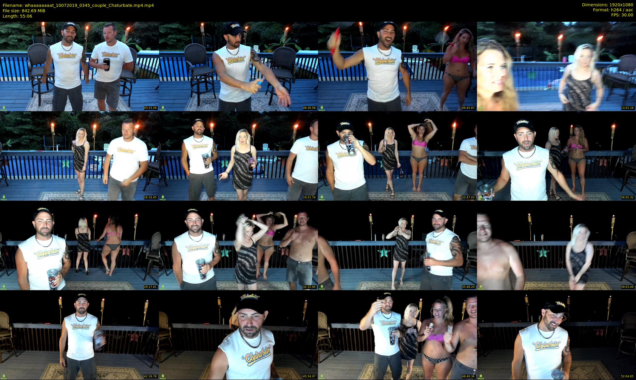 whaaaaaaaat — 56 minute Chaturbate couple cam show recording, 1080p, Jul 10, 2019