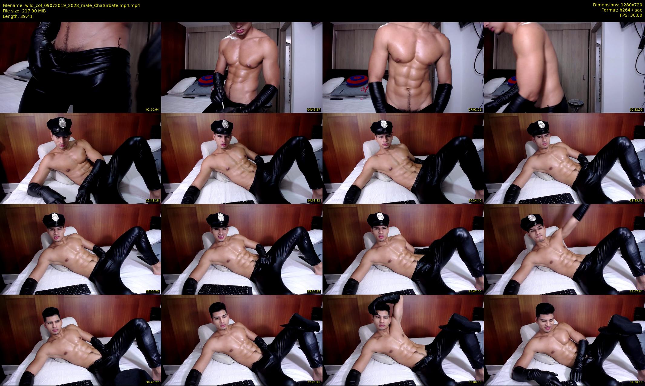 wild_col — 40 minute Chaturbate male cam show recording, 720p, Jul 9, 2019