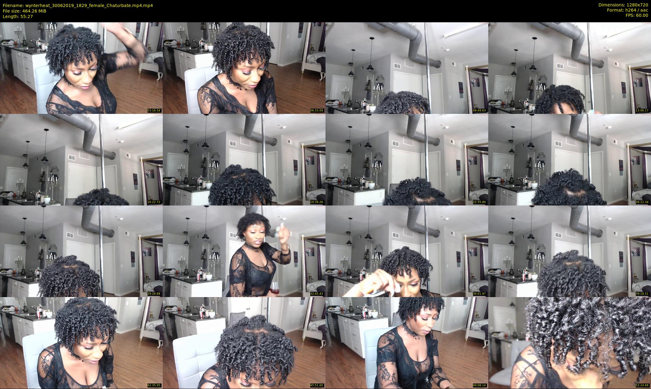 wynterheat — 56 minute Chaturbate female cam show recording, 720p, Jun 30, 2019