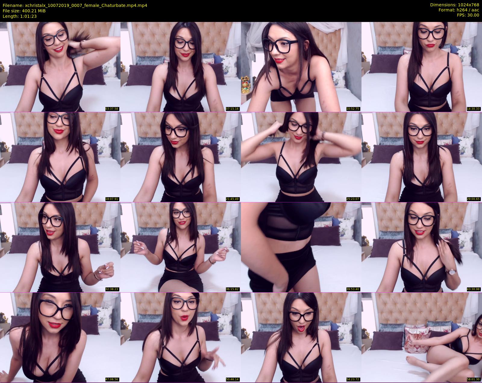 xchristalx — 62 minute Chaturbate female cam show recording, 720p, Jul 10, 2019