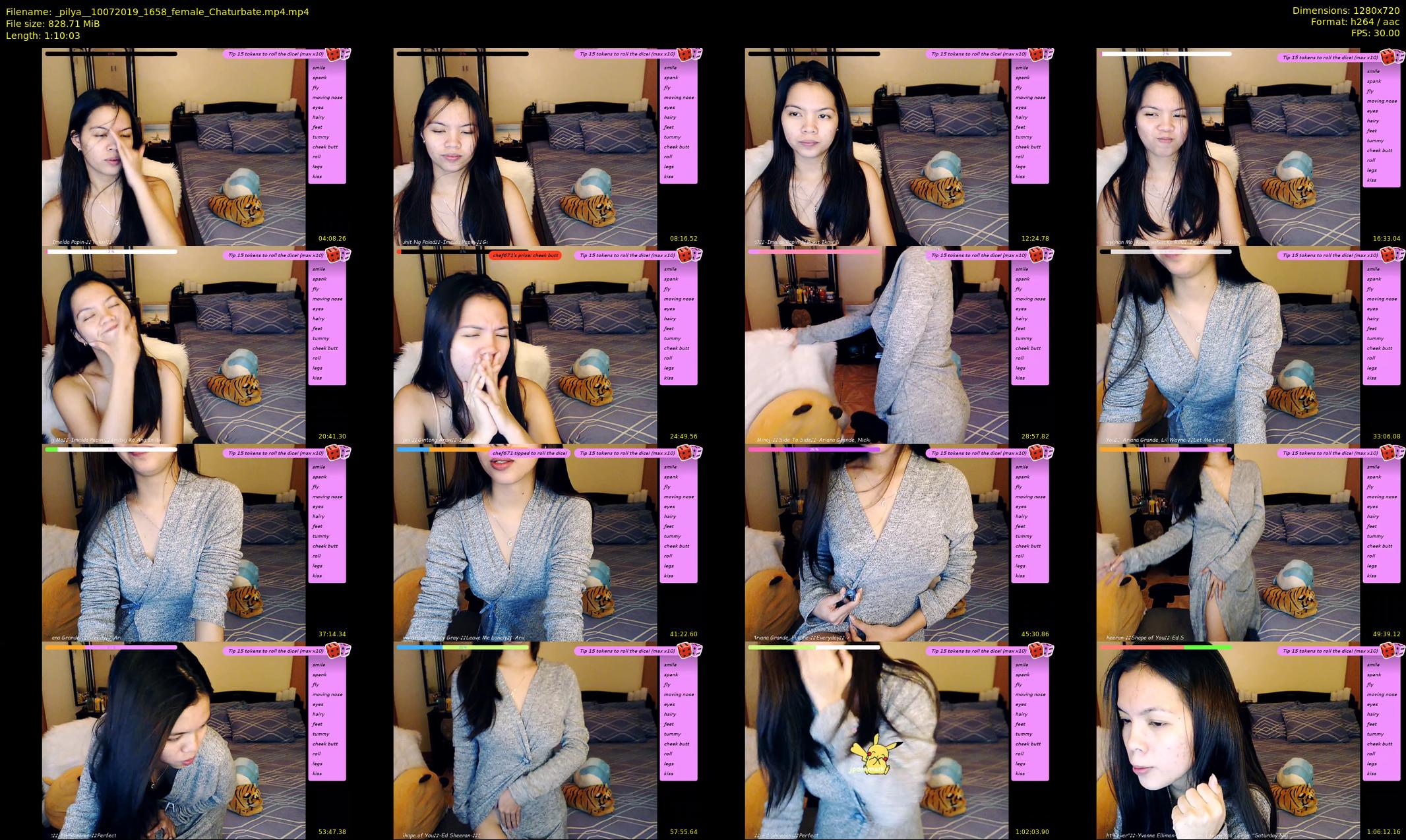 _pilya_ — 71 minute Chaturbate female cam show recording, 720p, Jul 10, 2019
