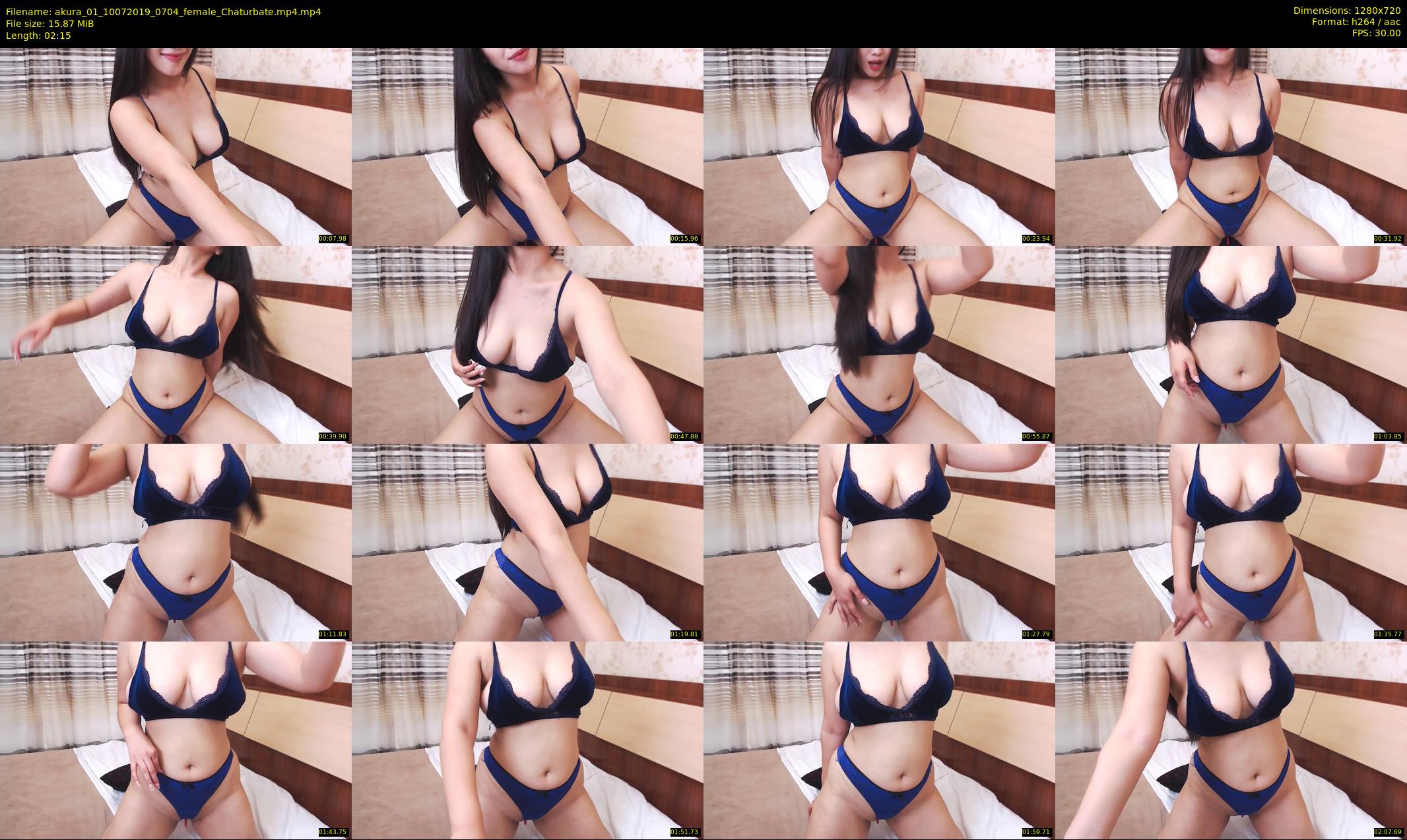 akura_01 — 3 minute Chaturbate female cam show recording, 720p, Jul 10, 2019
