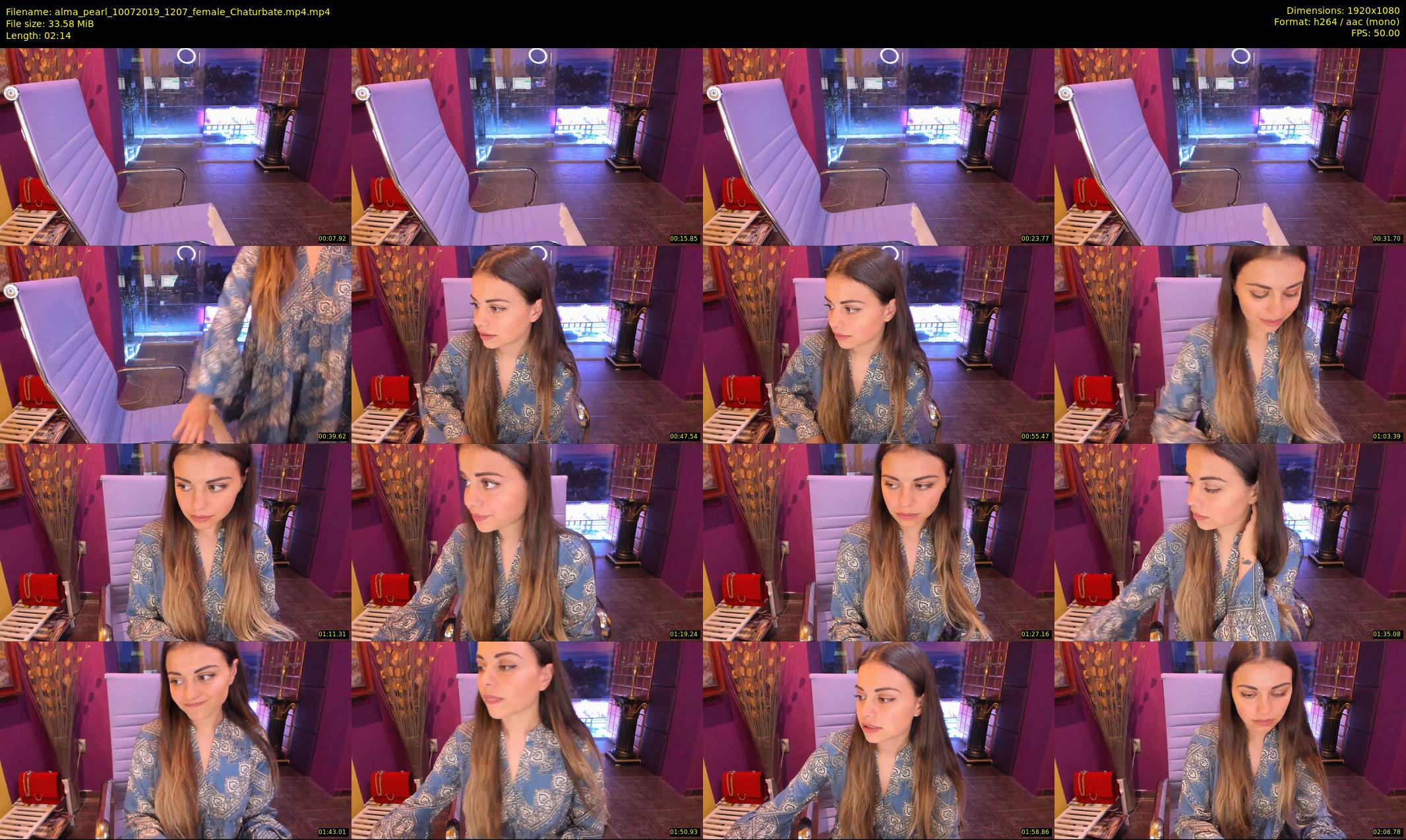 alma_pearl — 3 minute Chaturbate female cam show recording, 1080p, Jul 10, 2019