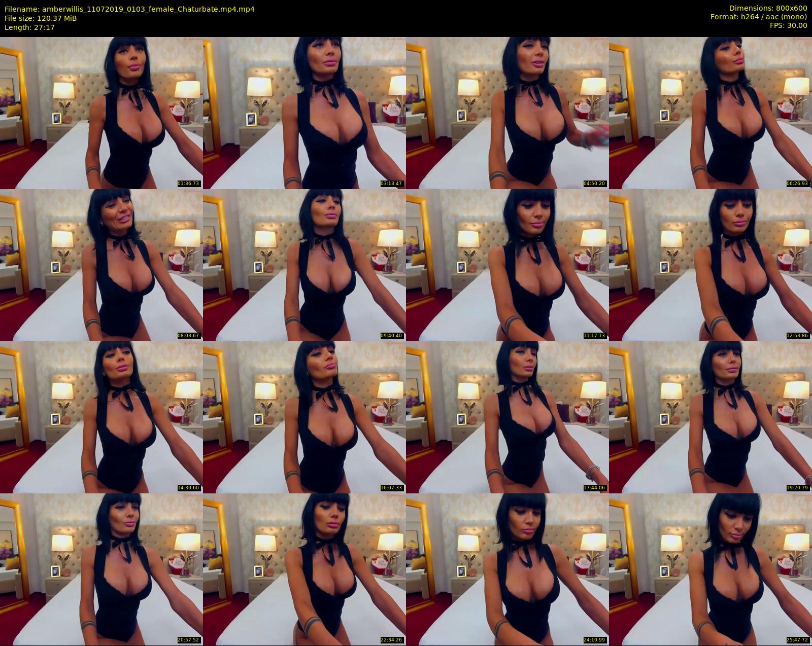 amberwillis — 28 minute Chaturbate female cam show recording, 480p, Jul 11, 2019