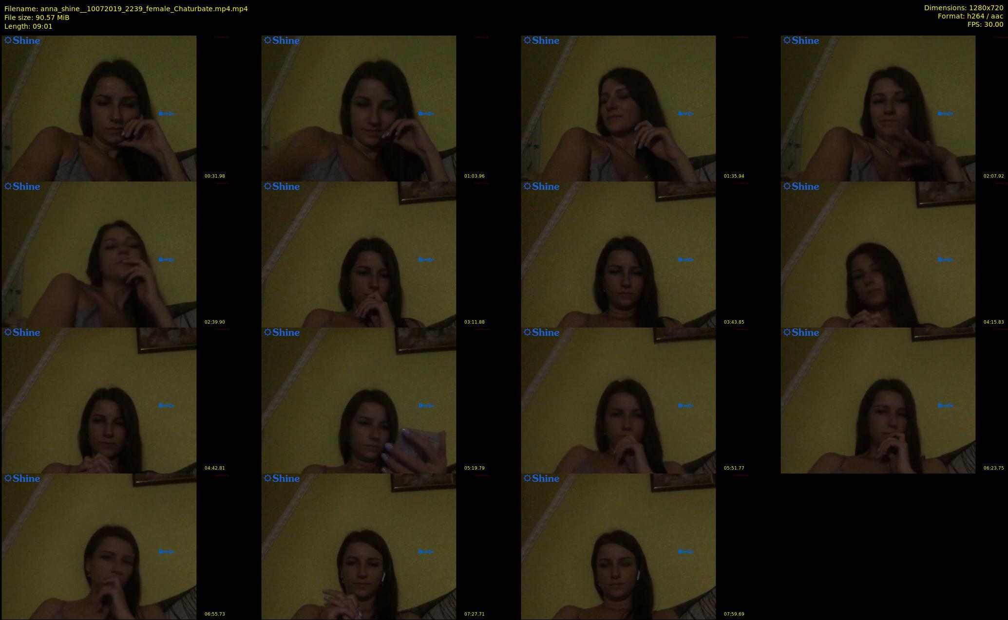 anna_shine_ — 10 minute Chaturbate female cam show recording, 720p, Jul 10, 2019