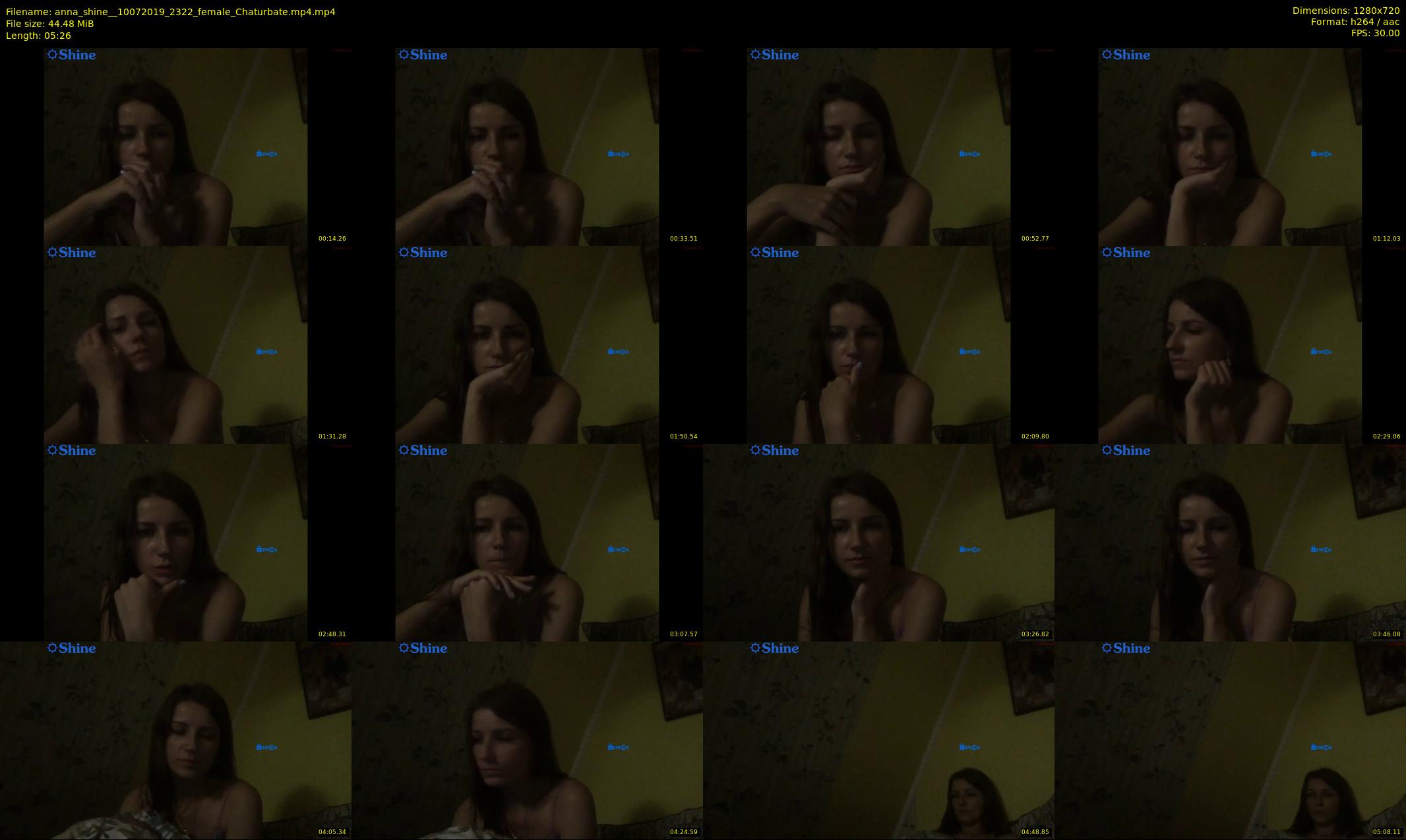 anna_shine_ — 6 minute Chaturbate female cam show recording, 720p, Jul 10, 2019
