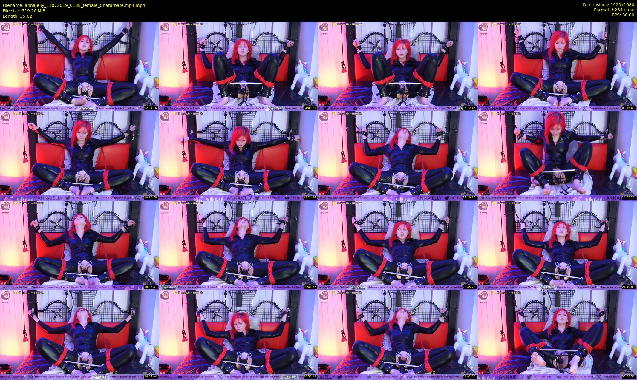 annajelly — 36 minute Chaturbate couple cam show recording, 1080p, Jul 11, 2019