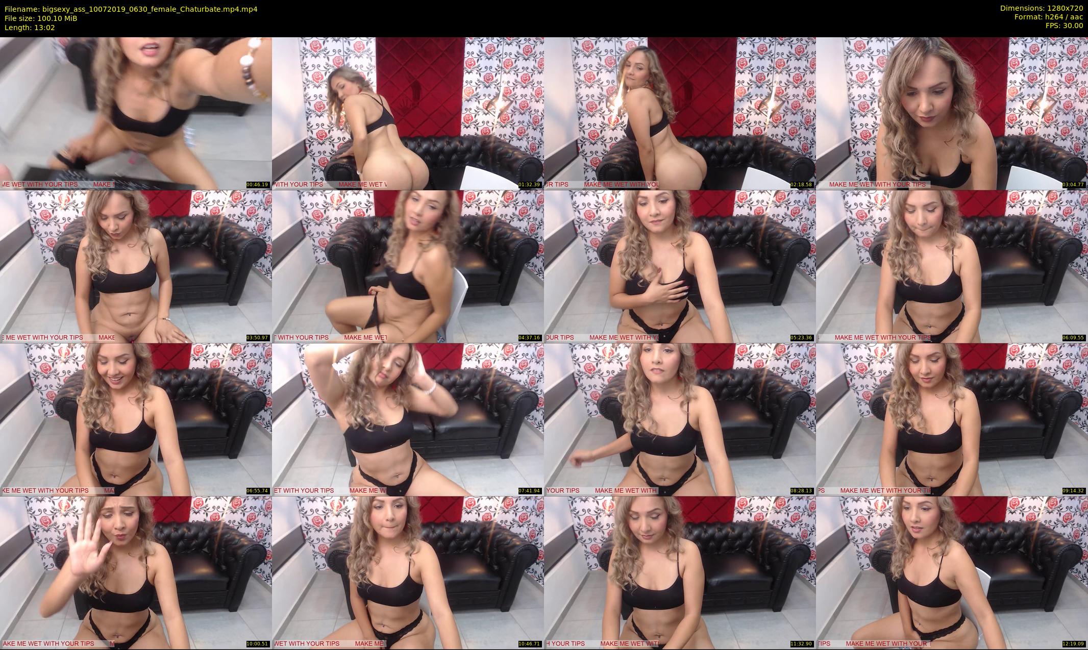 bigsexy_ass — 14 minute Chaturbate female cam show recording, 720p, Jul 10, 2019