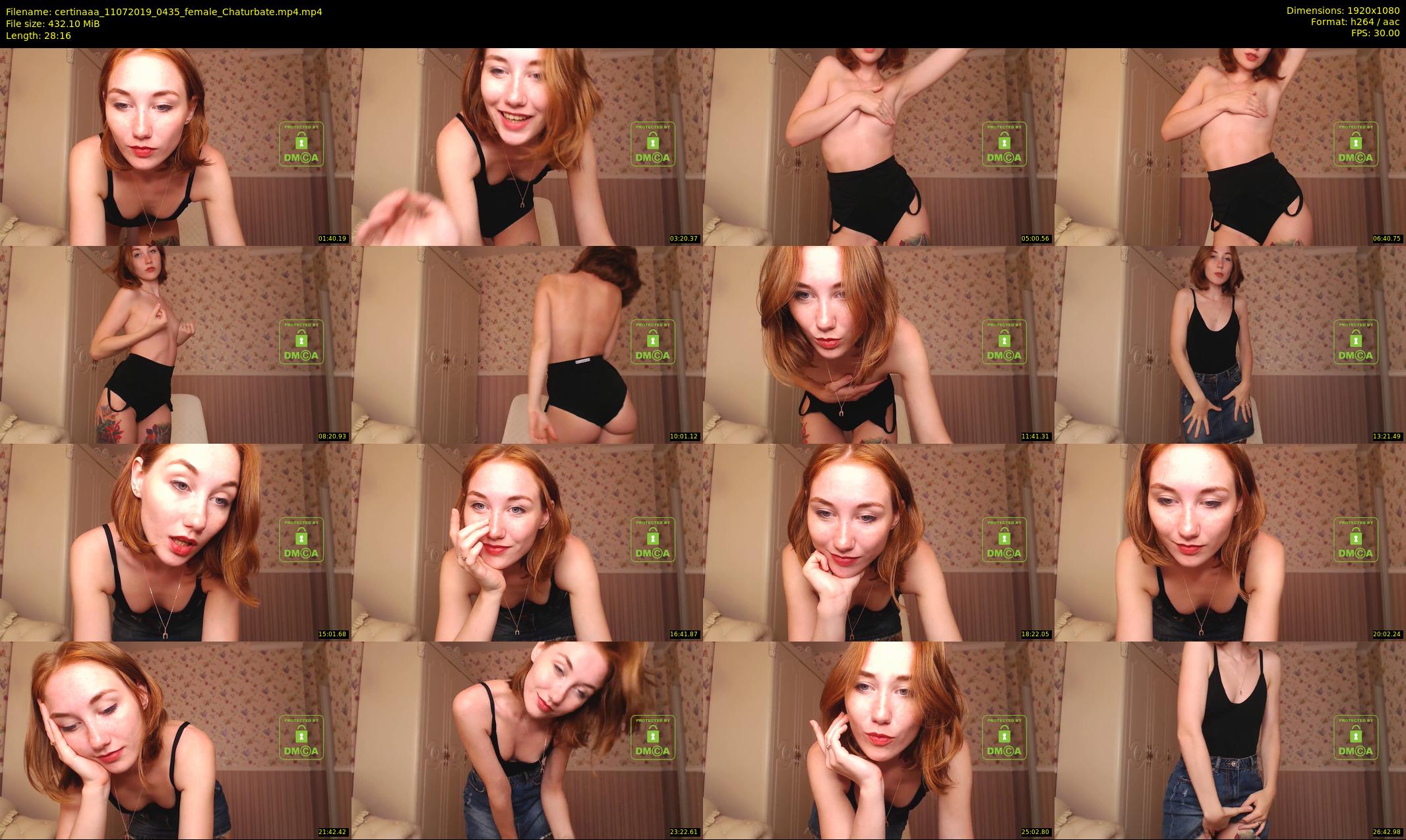 certinaaa — 29 minute Chaturbate female cam show recording, 1080p, Jul 11, 2019