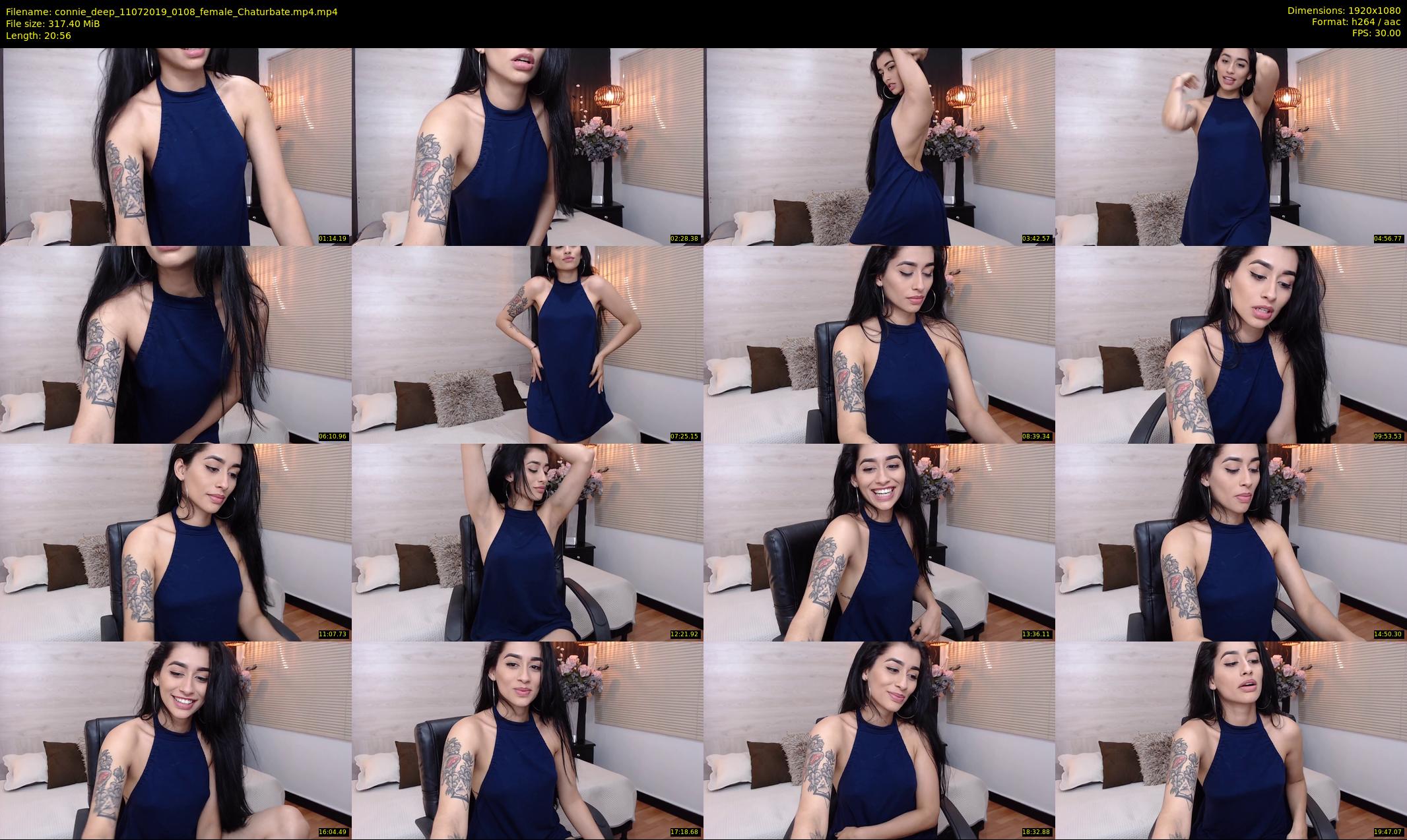 connie_deep — 21 minute Chaturbate female cam show recording, 1080p, Jul 11, 2019