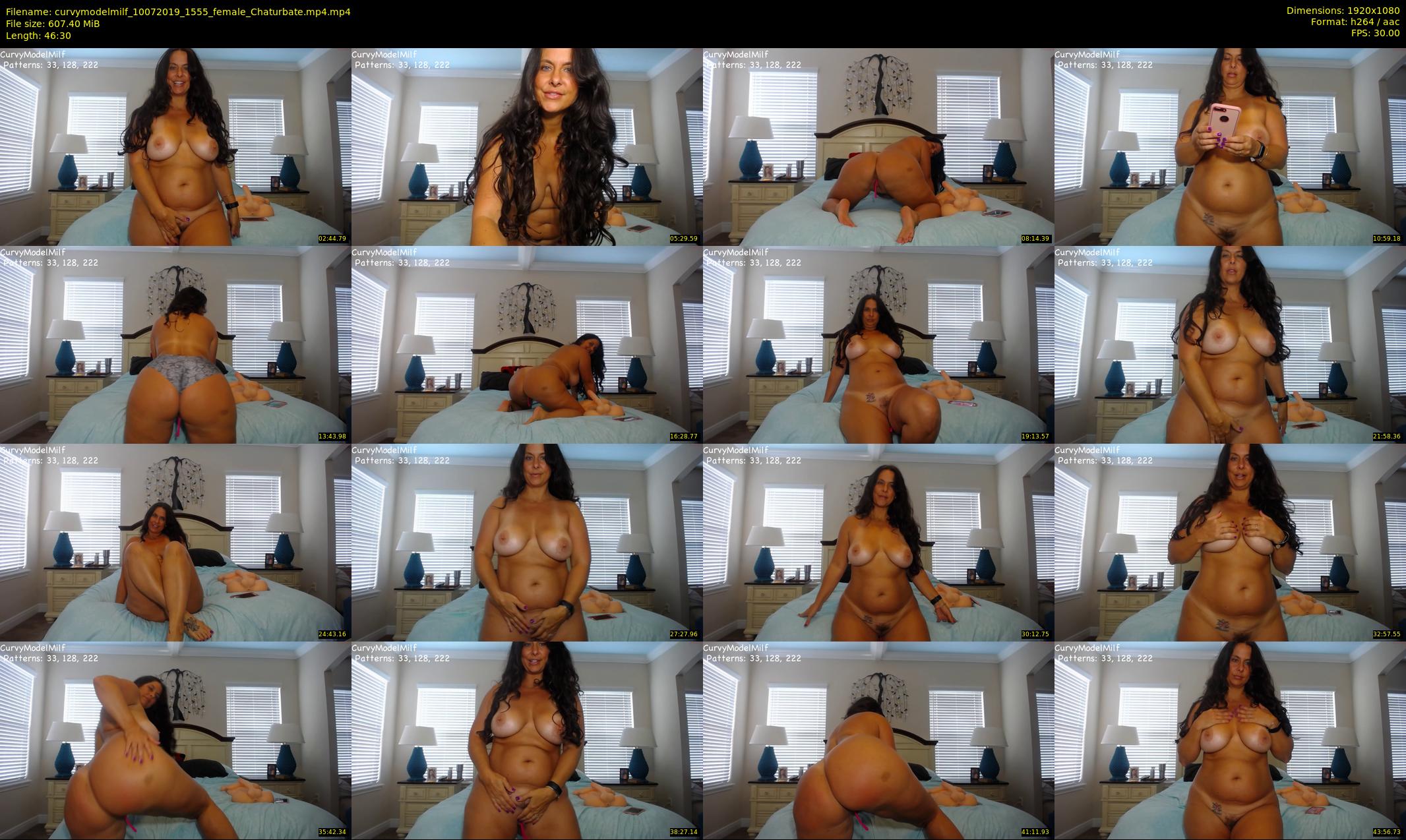 curvymodelmilf — 47 minute Chaturbate female cam show recording, 1080p, Jul 10, 2019