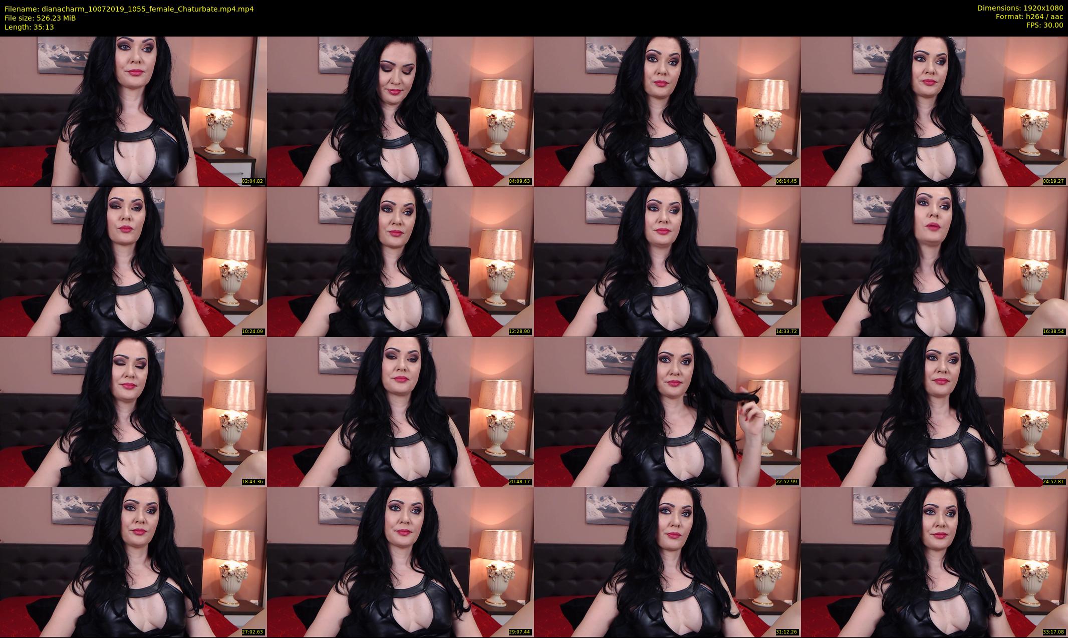 dianacharm — 36 minute Chaturbate female cam show recording, 1080p, Jul 10, 2019