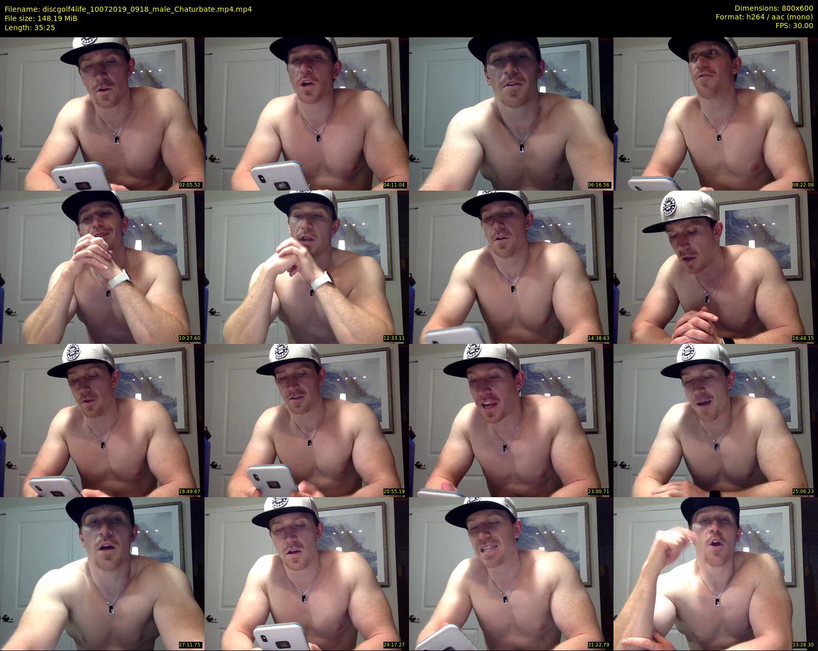discgolf4life — 36 minute Chaturbate male cam show recording, 480p, Jul 10, 2019