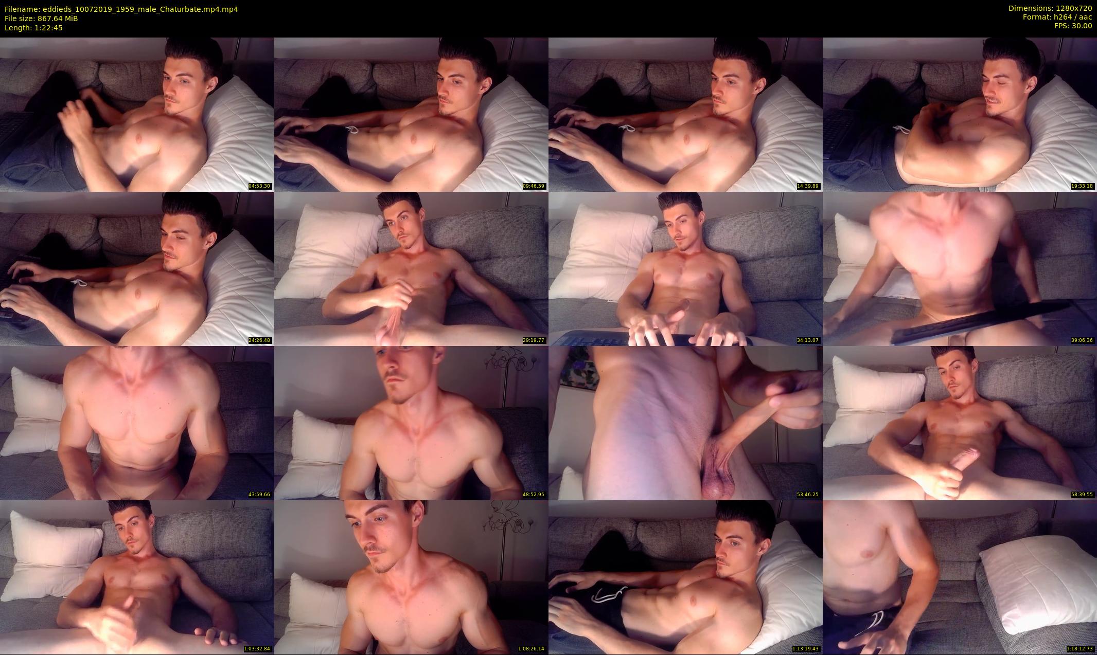 eddieds — 83 minute Chaturbate male cam show recording, 720p, Jul 10, 2019