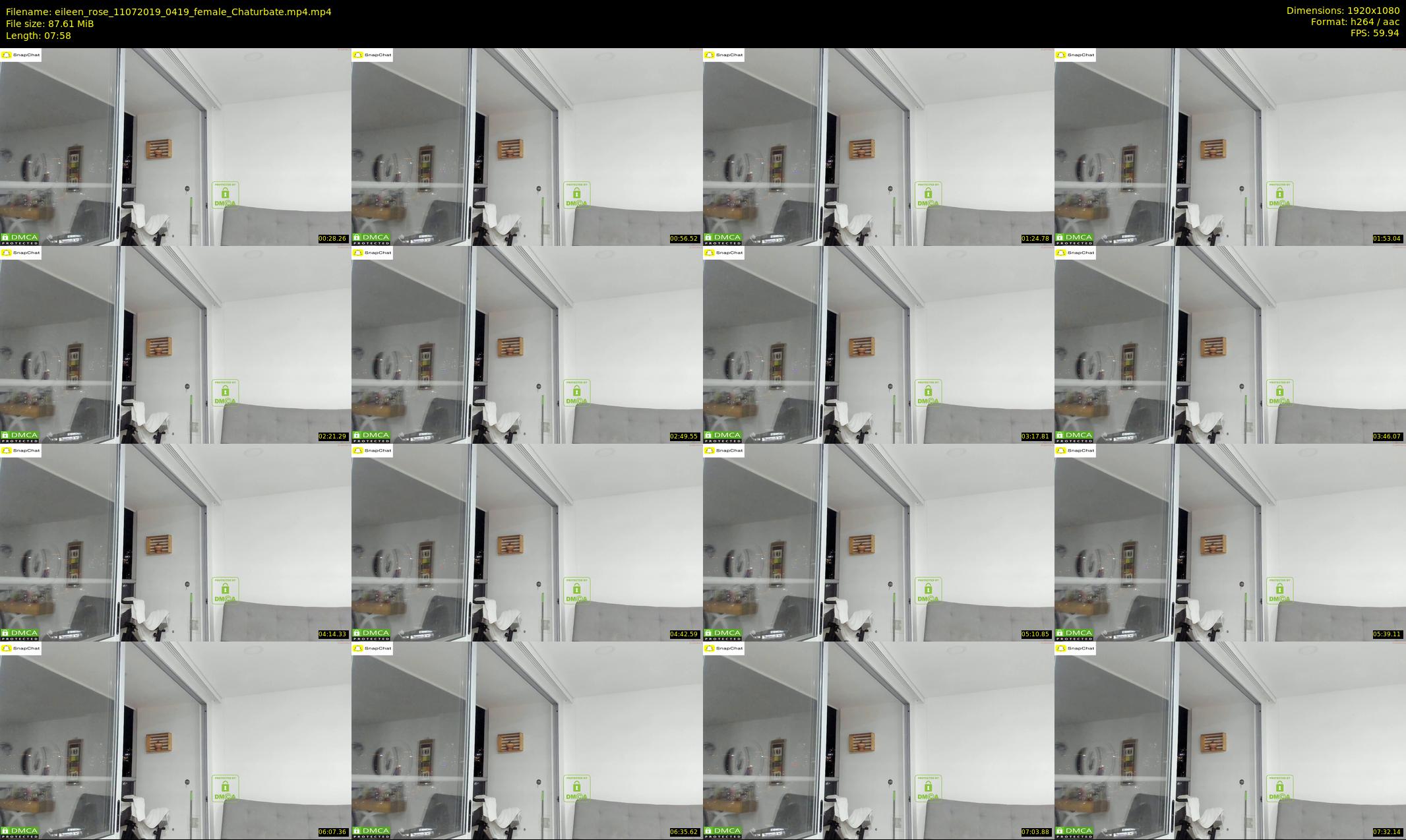 eileen_rose — 8 minute Chaturbate female cam show recording, 1080p, Jul 11, 2019