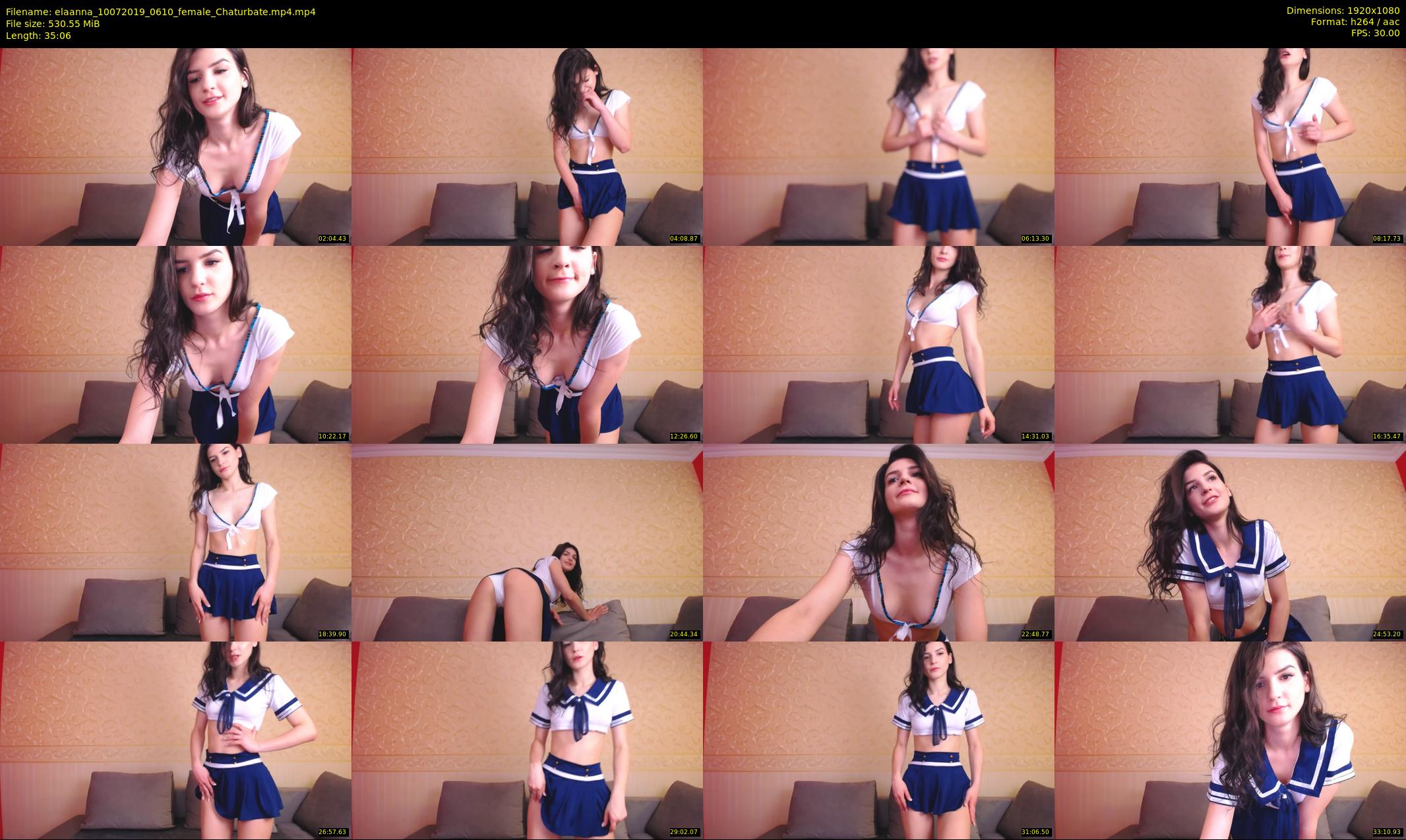 elaanna — 36 minute Chaturbate female cam show recording, 1080p, Jul 10, 2019