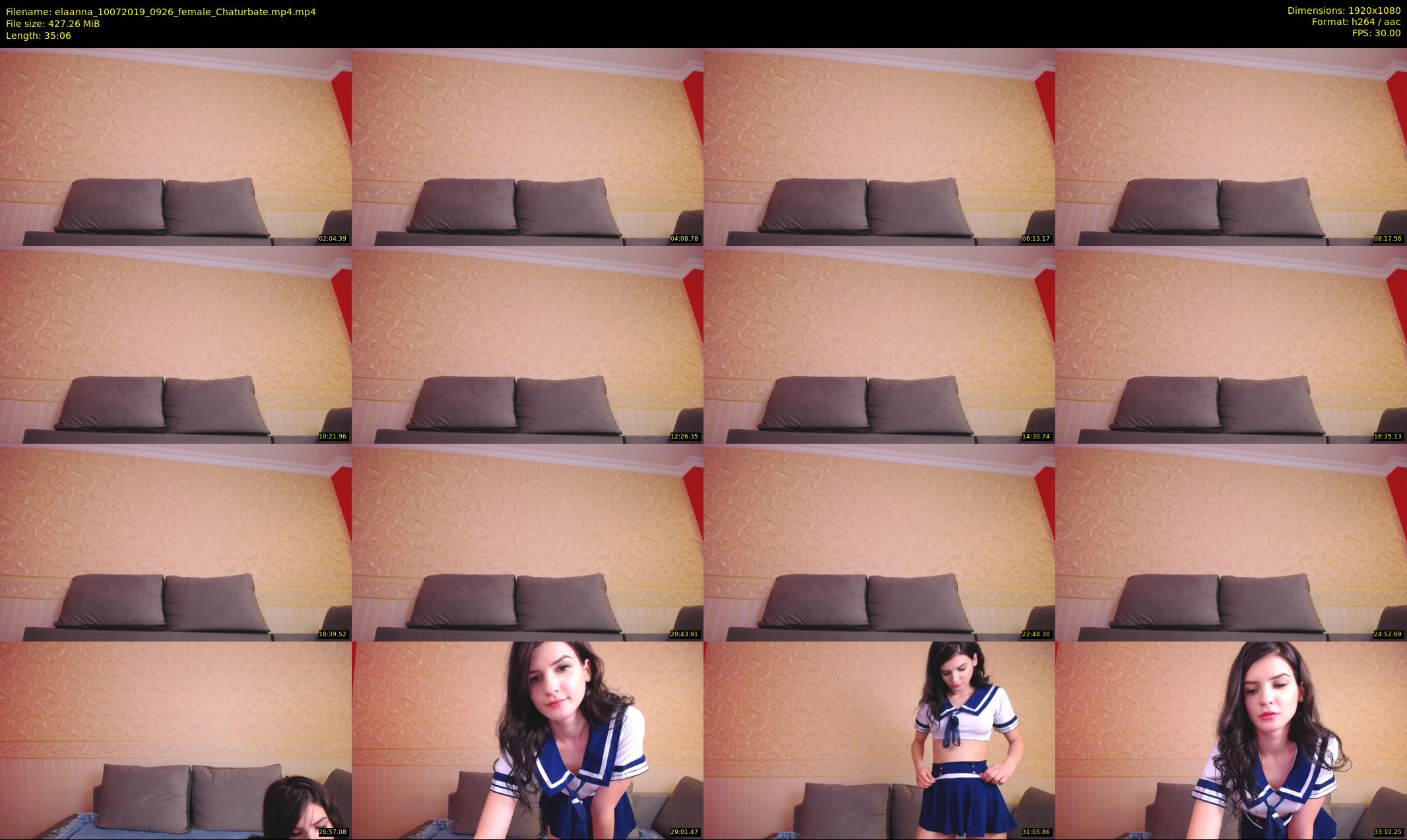 elaanna — 36 minute Chaturbate female cam show recording, 1080p, Jul 10, 2019