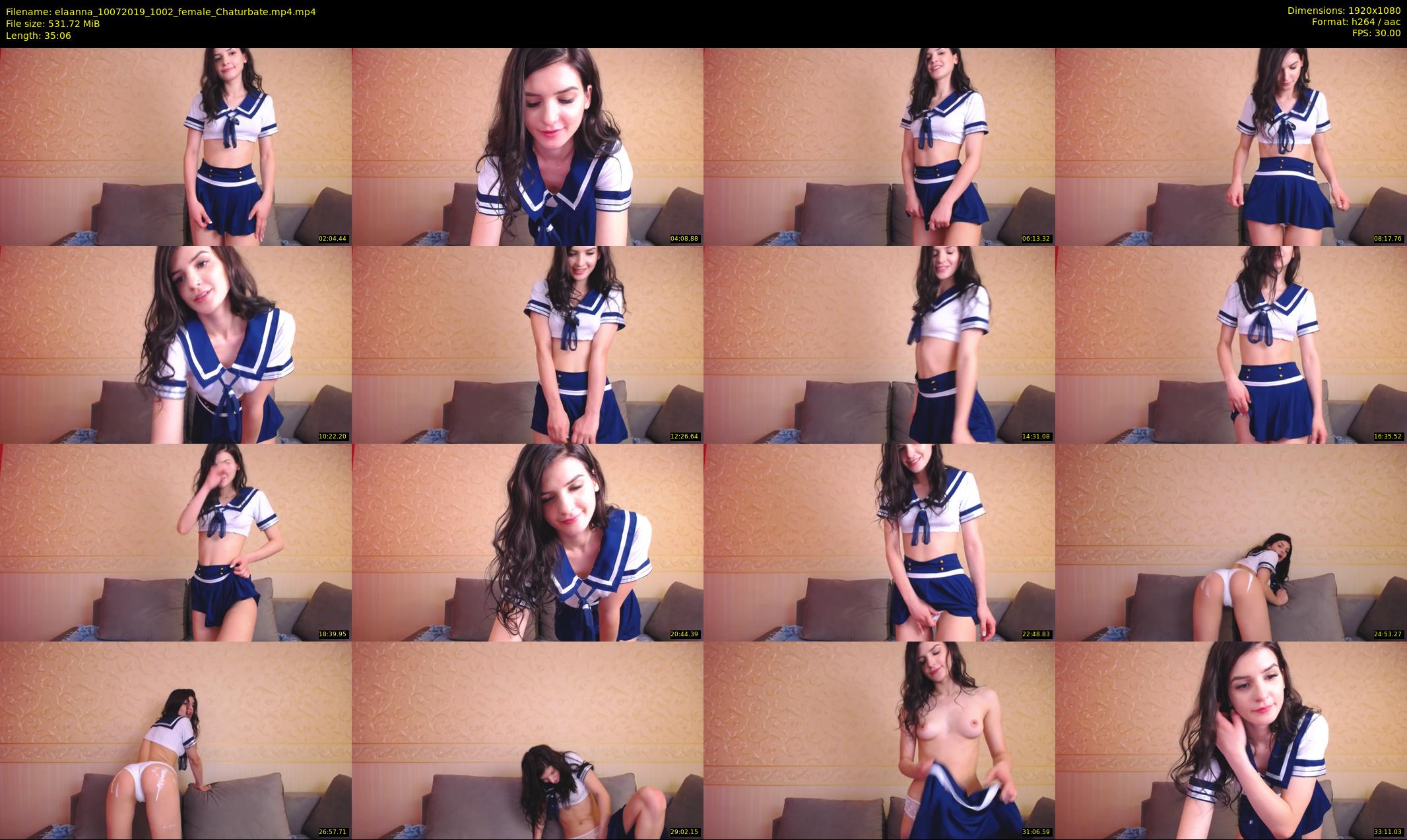 elaanna — 36 minute Chaturbate female cam show recording, 1080p, Jul 10, 2019
