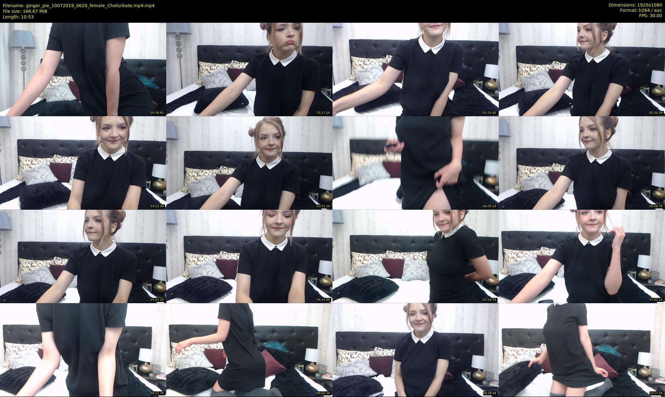 ginger_pie — 11 minute Chaturbate female cam show recording, 1080p, Jul 10, 2019