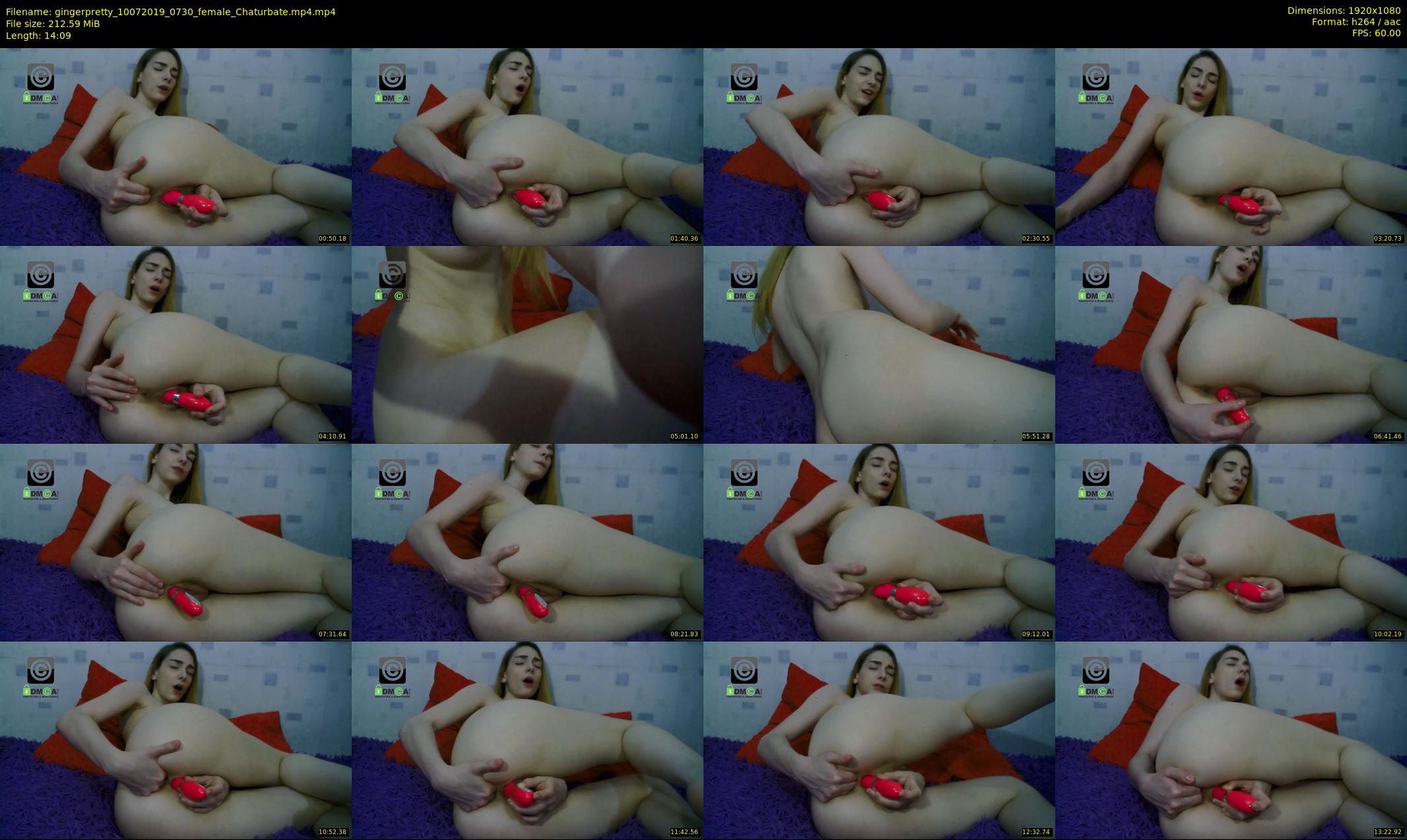 gingerpretty — 15 minute Chaturbate female cam show recording, 1080p, Jul 10, 2019