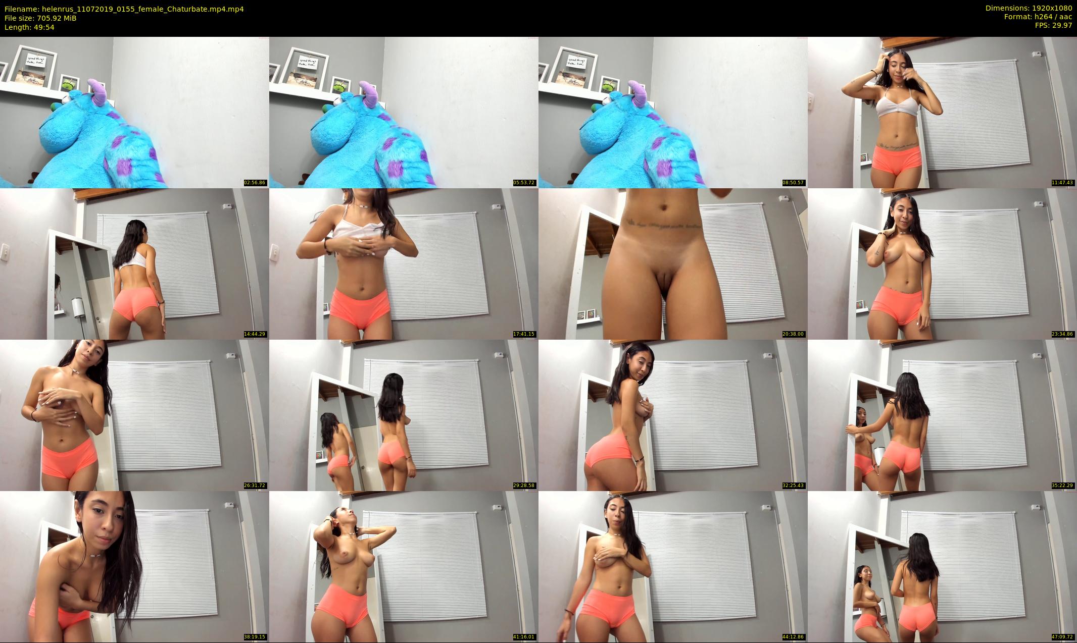 helenrus — 50 minute Chaturbate female cam show recording, 1080p, Jul 11, 2019