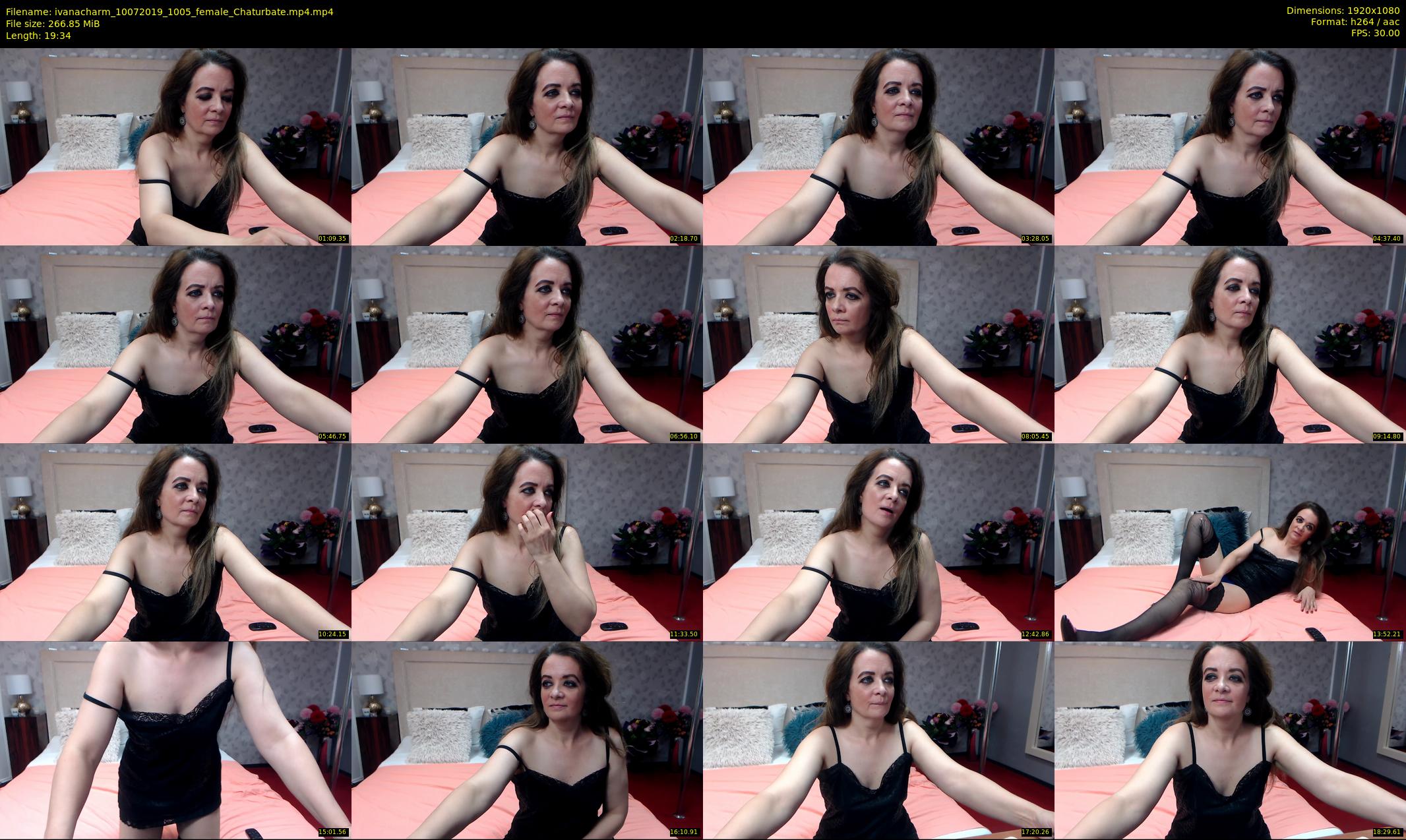 ivanacharm — 20 minute Chaturbate female cam show recording, 1080p, Jul 10, 2019