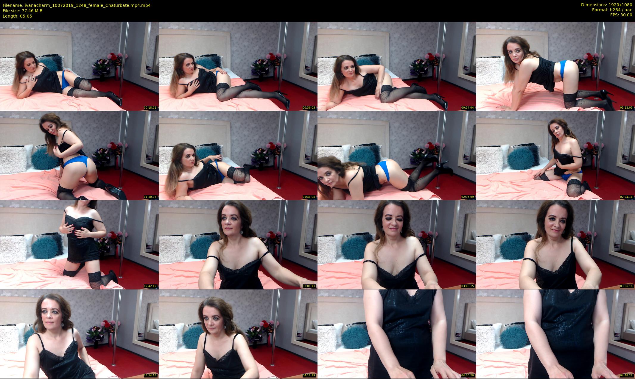 ivanacharm — 6 minute Chaturbate female cam show recording, 1080p, Jul 10, 2019