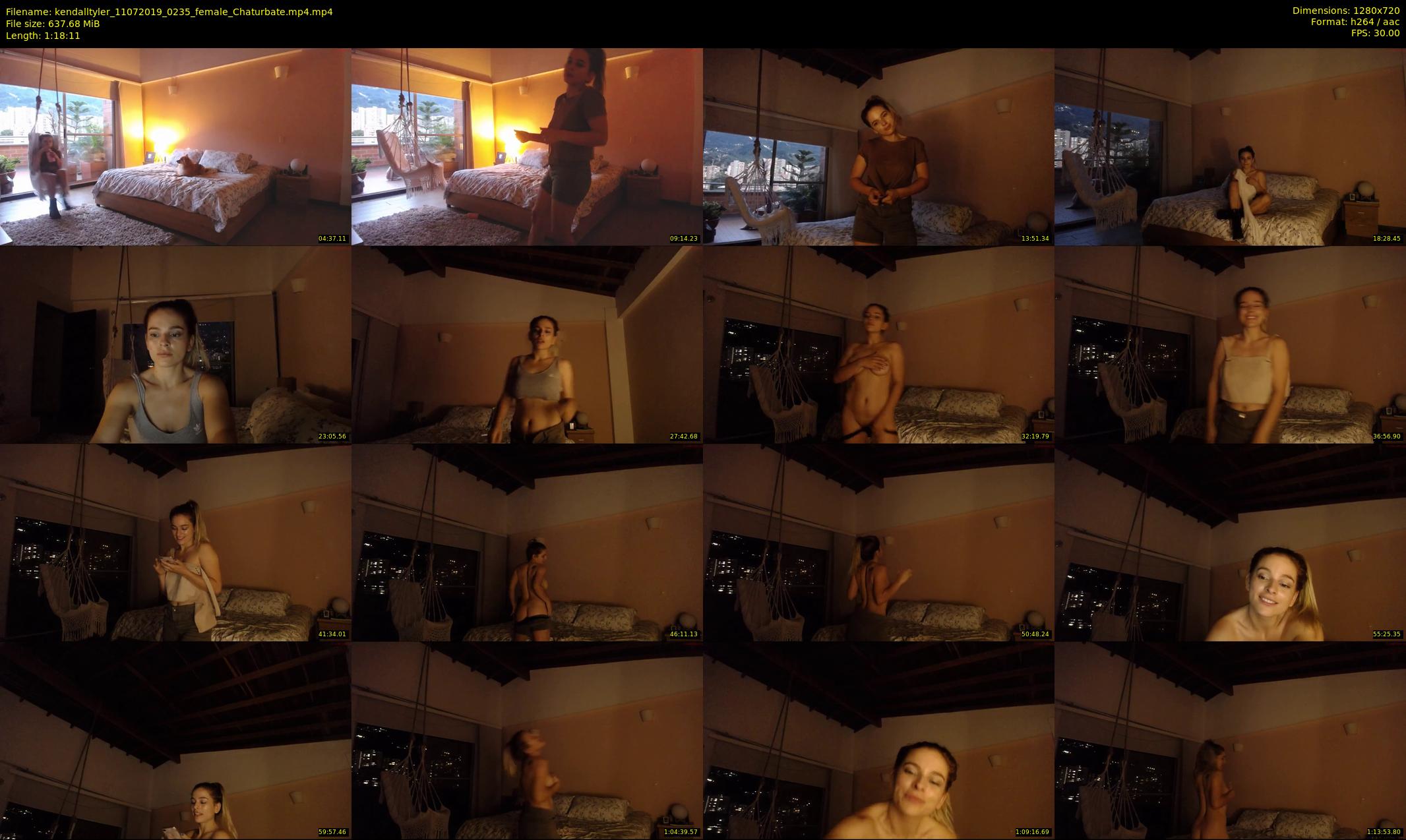 kendalltyler — 79 minute Chaturbate female cam show recording, 720p, Jul 11, 2019