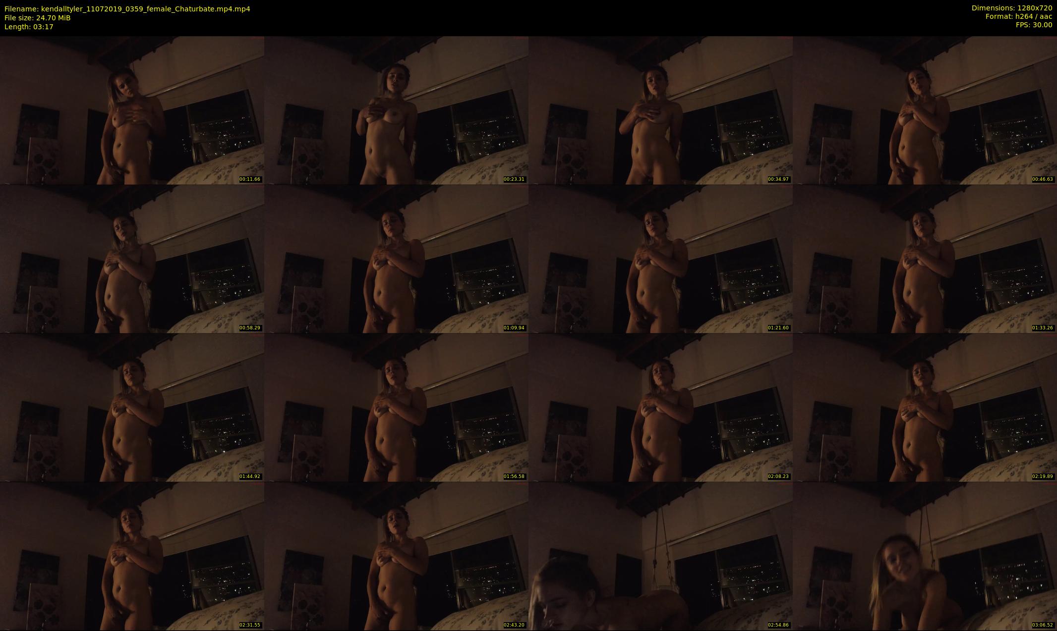 kendalltyler — 4 minute Chaturbate female cam show recording, 720p, Jul 11, 2019