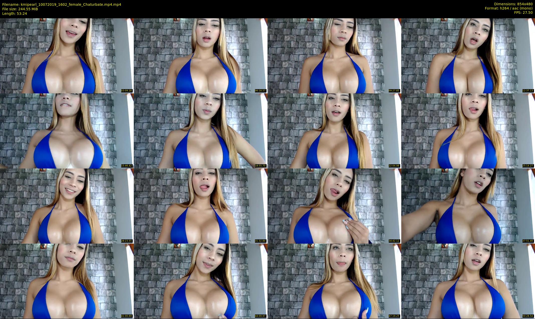 kmipearl — 54 minute Chaturbate female cam show recording, 480p, Jul 10, 2019