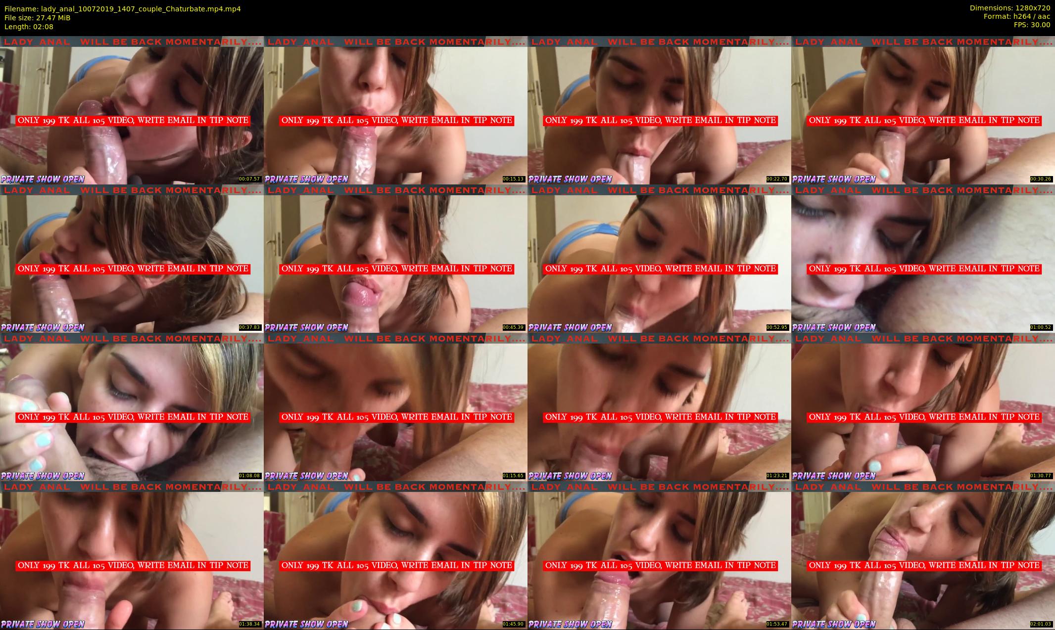 lady_anal — 3 minute Chaturbate female cam show recording, 720p, Jul 10, 2019