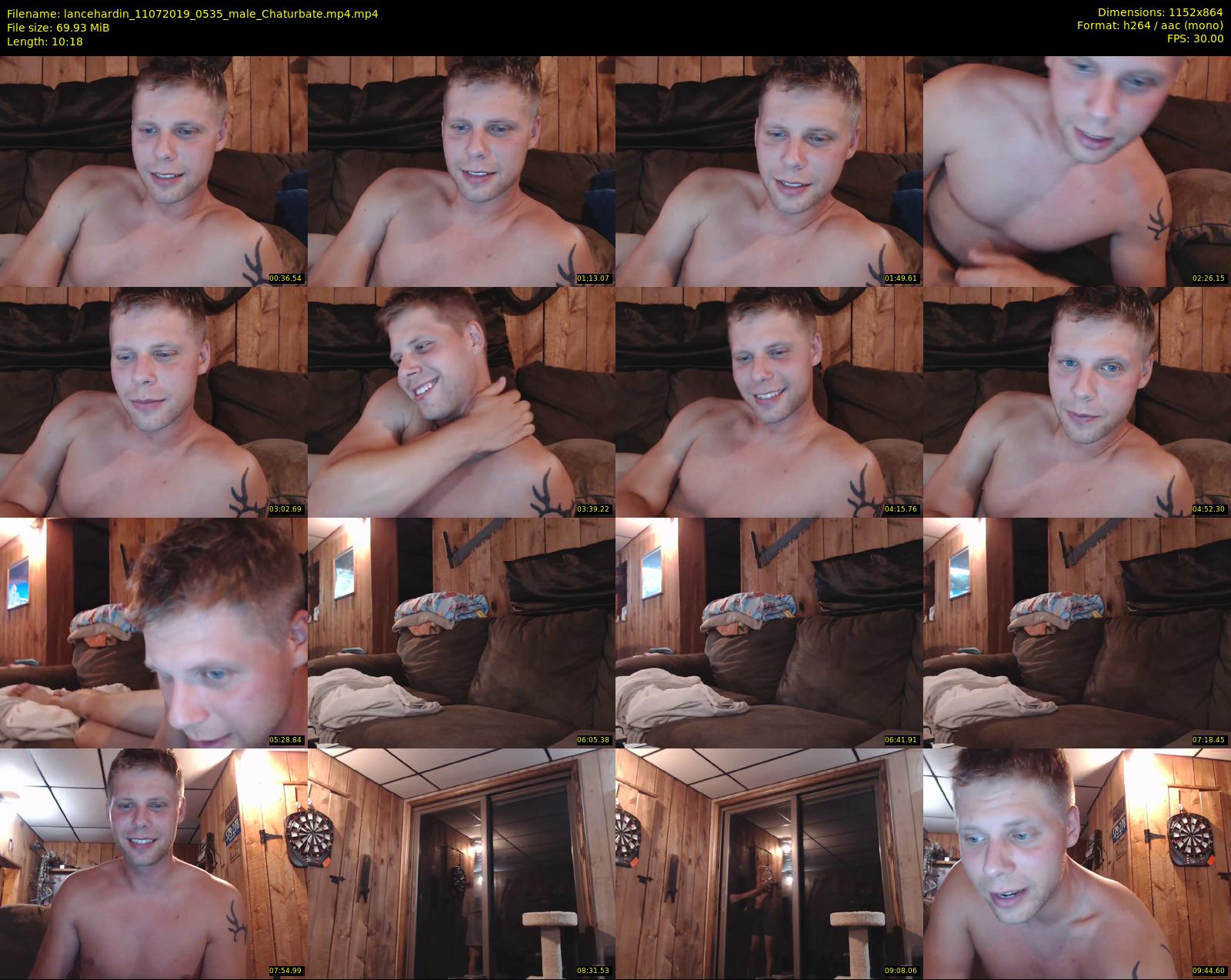 lancehardin — 11 minute Chaturbate male cam show recording, 720p, Jul 11, 2019