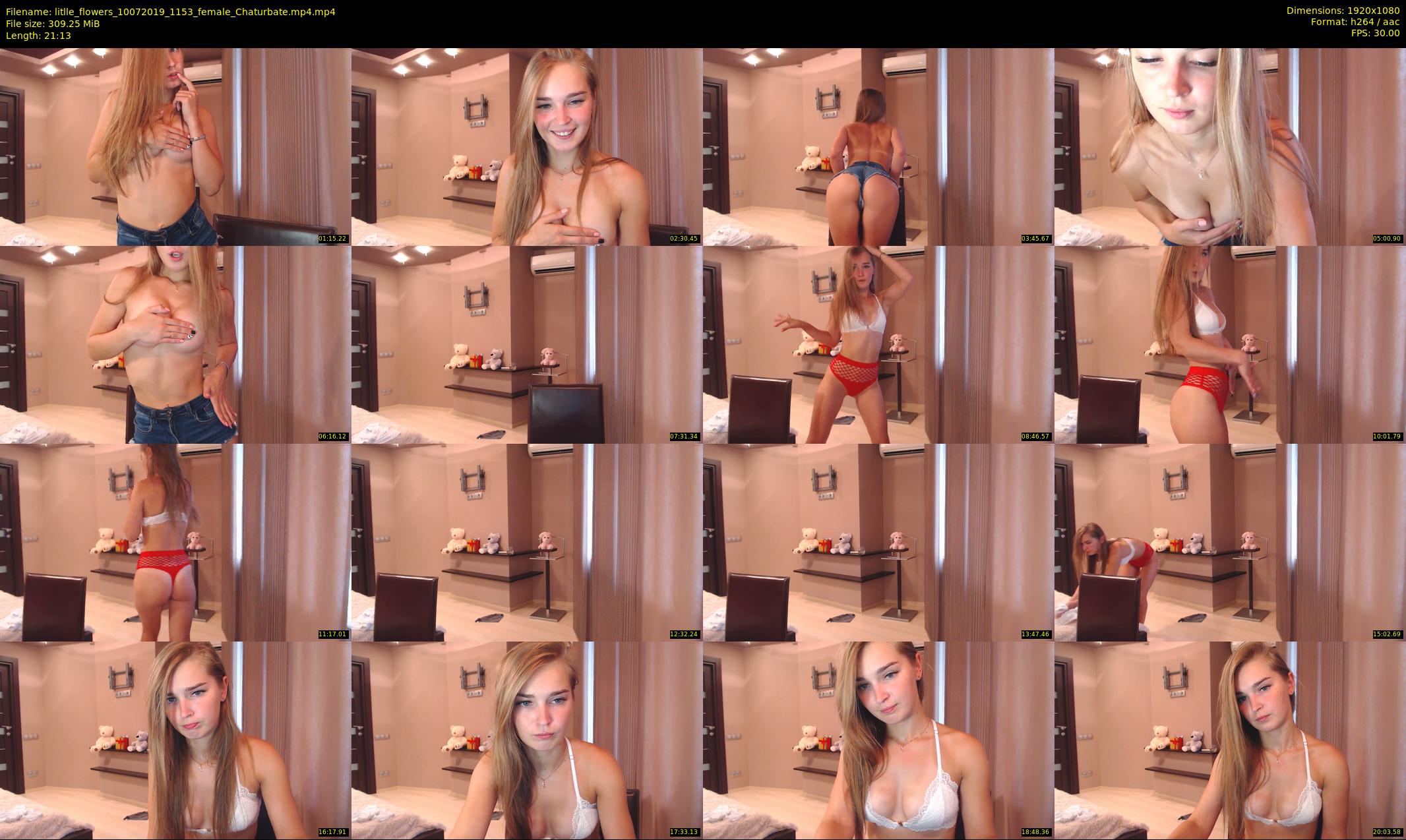 litlle_flowers — 22 minute Chaturbate female cam show recording, 1080p, Jul 10, 2019