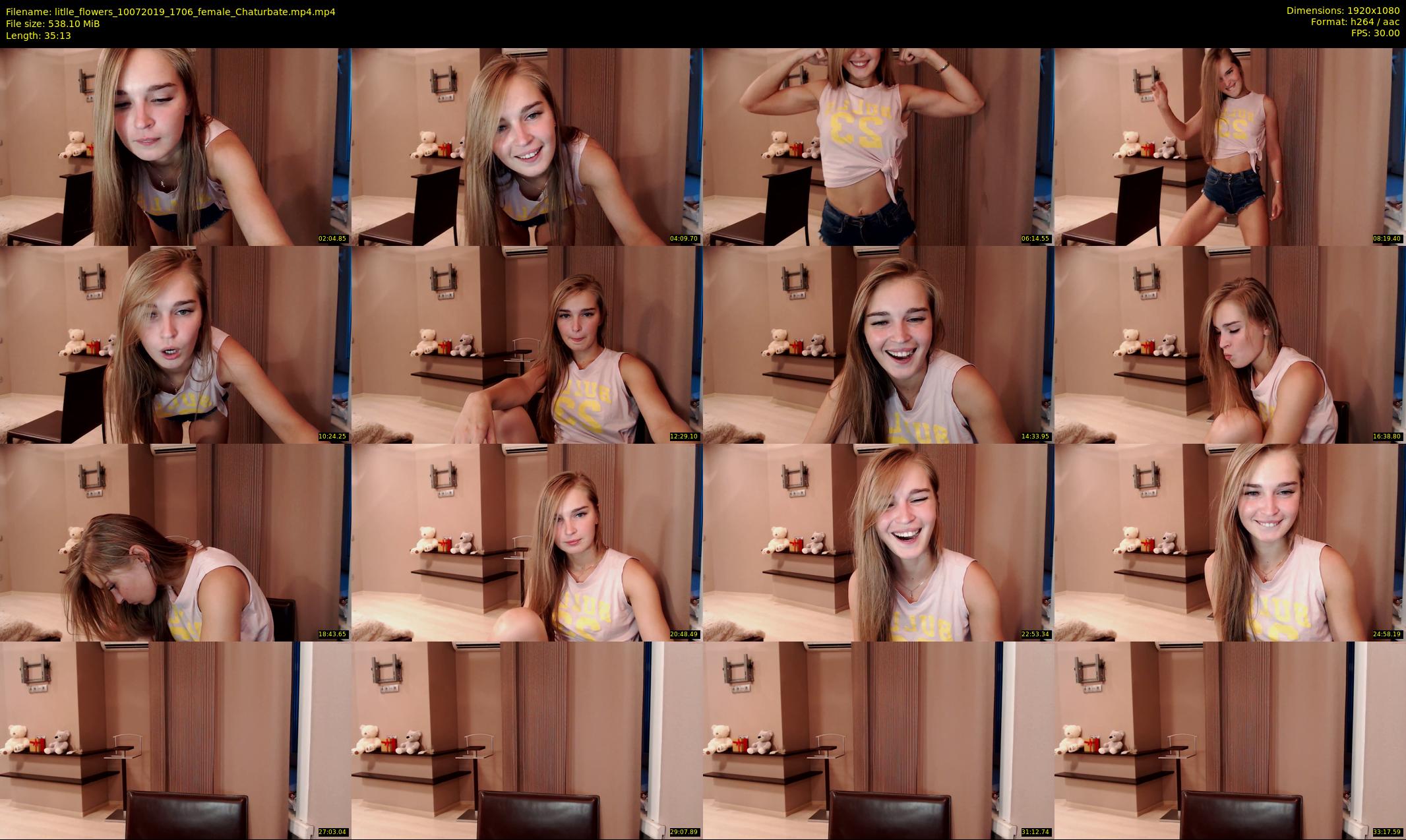 litlle_flowers — 36 minute Chaturbate female cam show recording, 1080p, Jul 10, 2019