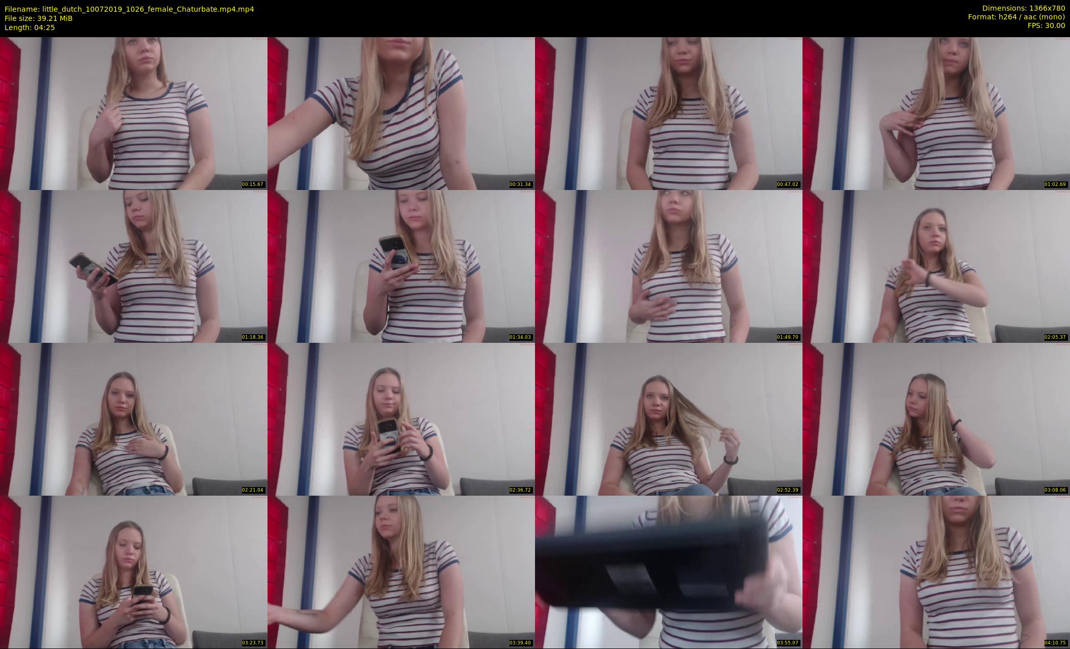 little_dutch — 5 minute Chaturbate female cam show recording, 720p, Jul 10, 2019