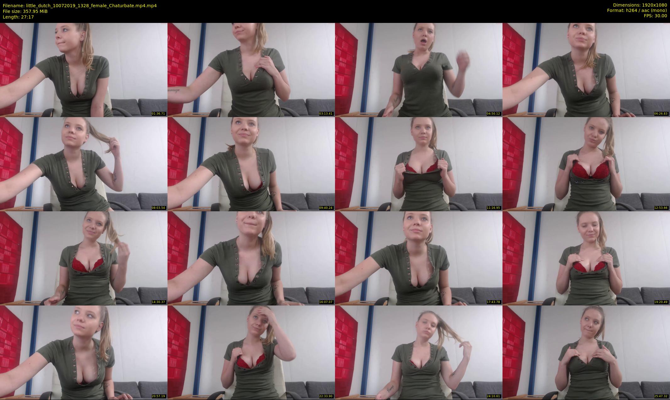 little_dutch — 28 minute Chaturbate female cam show recording, 1080p, Jul 10, 2019