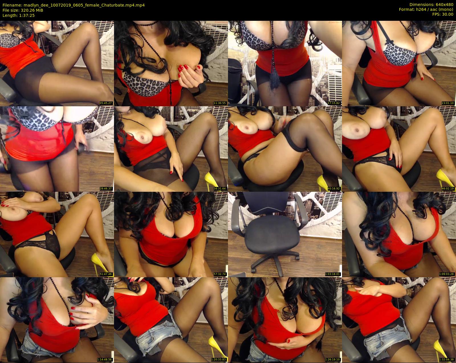 madlyn_dee — 98 minute Chaturbate female cam show recording, 480p, Jul 10, 2019