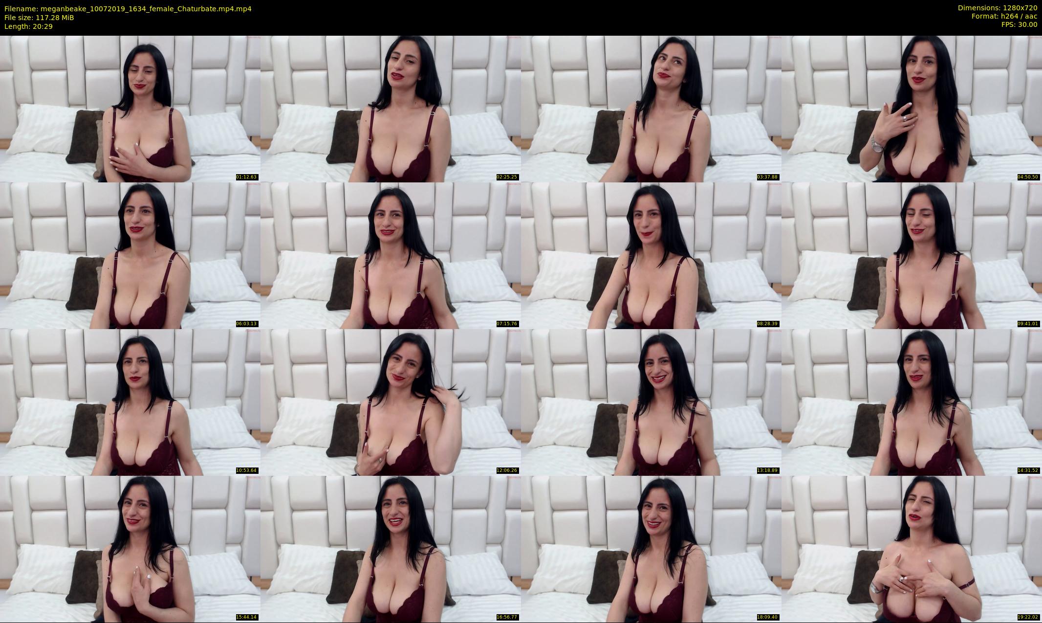 meganbeake — 21 minute Chaturbate female cam show recording, 720p, Jul 10, 2019