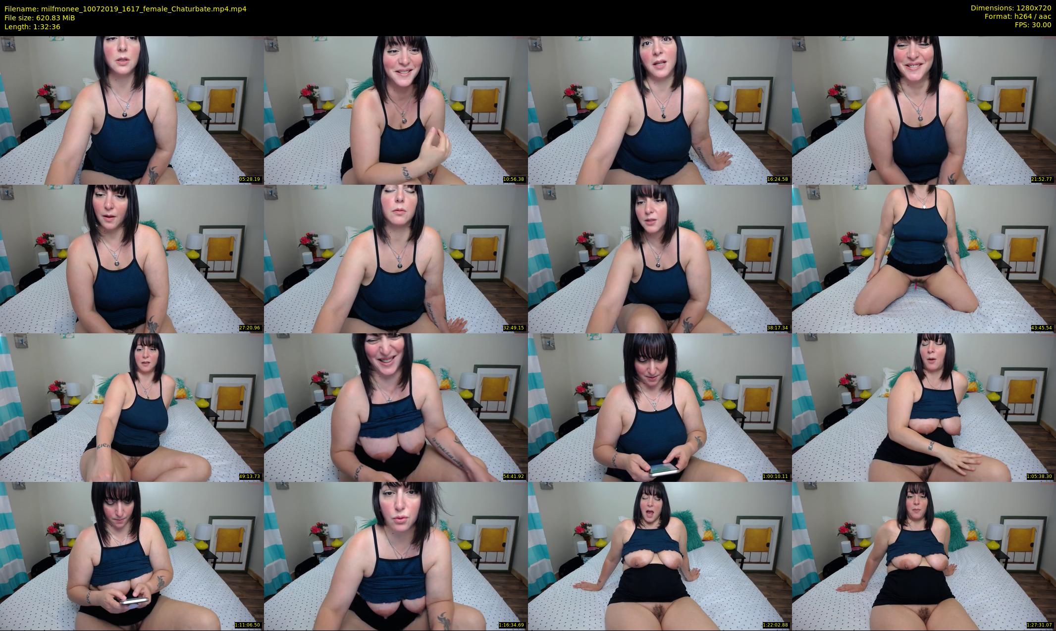 milfmonee — 93 minute Chaturbate female cam show recording, 720p, Jul 10, 2019