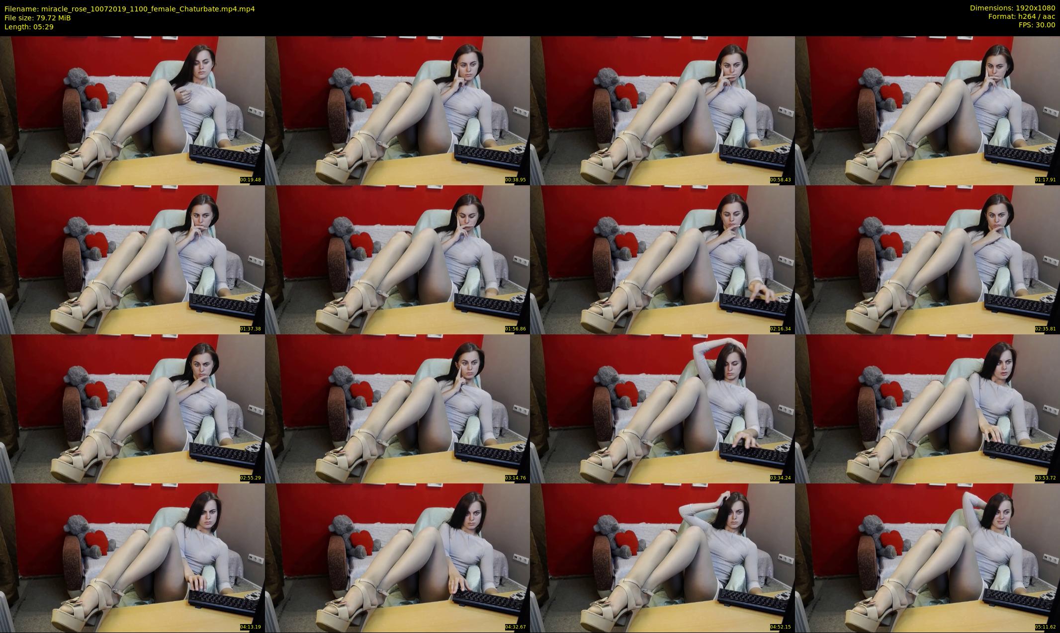 miracle_rose — 6 minute Chaturbate female cam show recording, 1080p, Jul 10, 2019